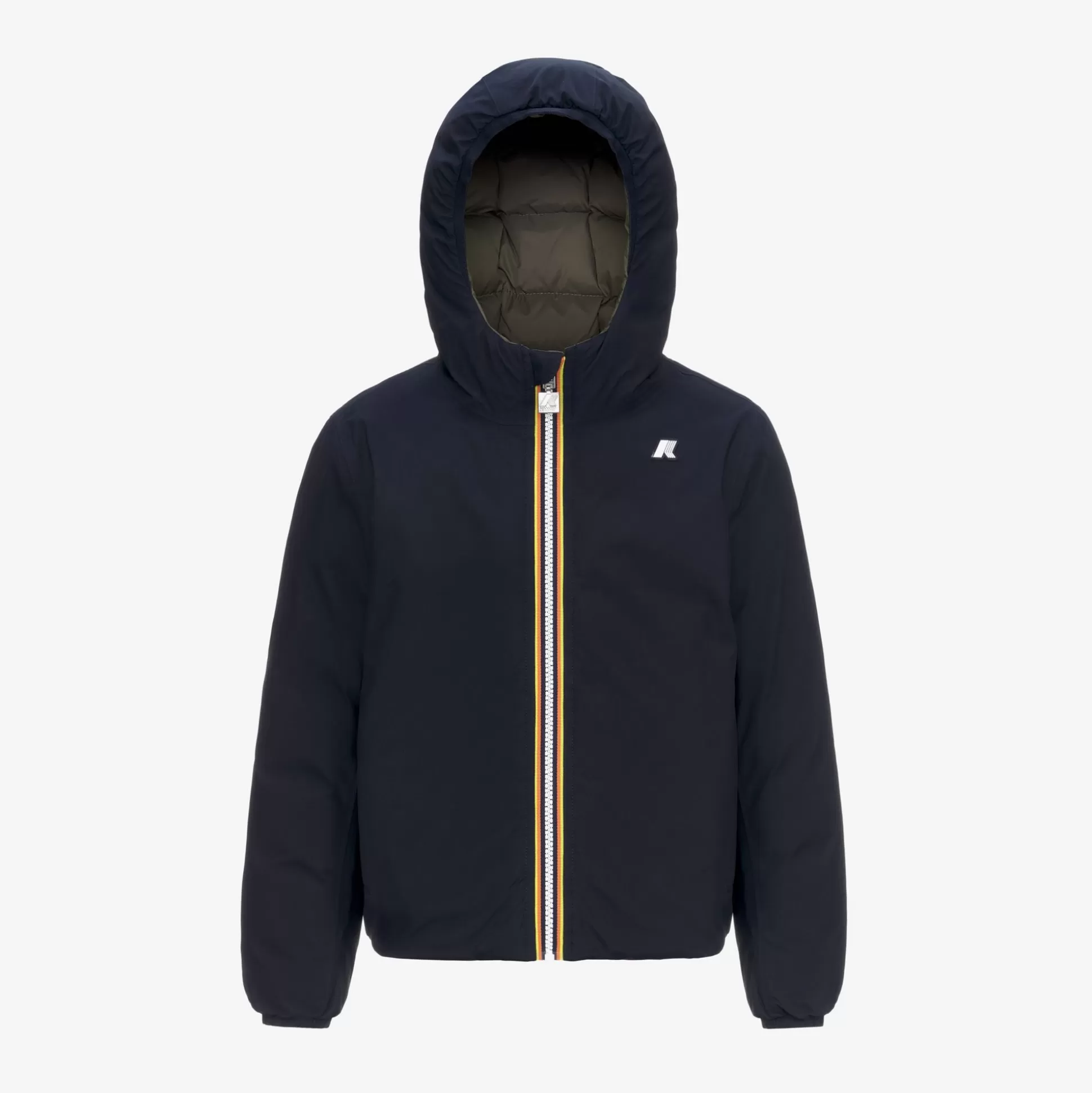 Sale K-Way P. JACK ST THERMO REVERSIBLE Blued-greenc