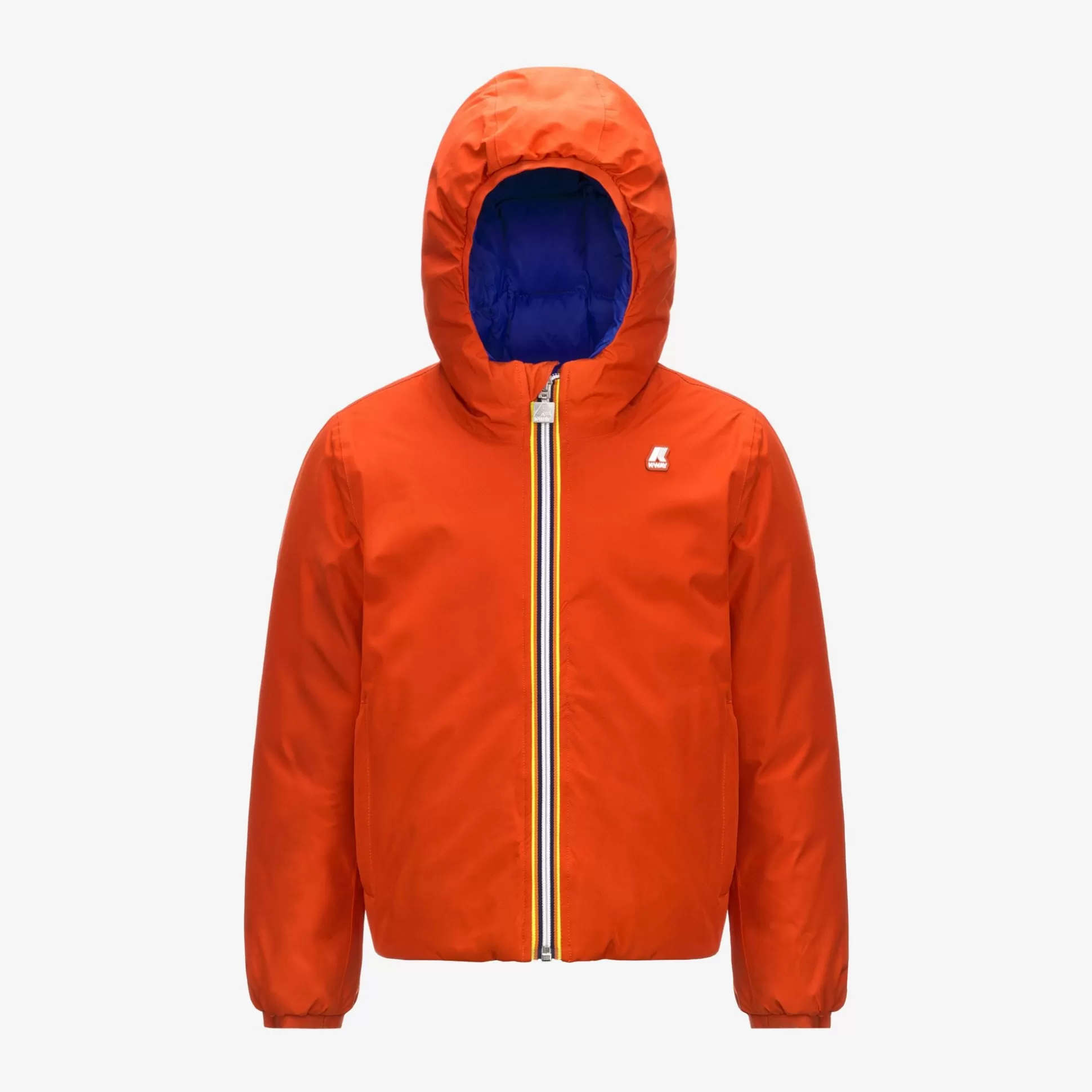Cheap K-Way P. JACK ST THERMO REVERSIBLE Orangepumpkin-blueroyalmarine