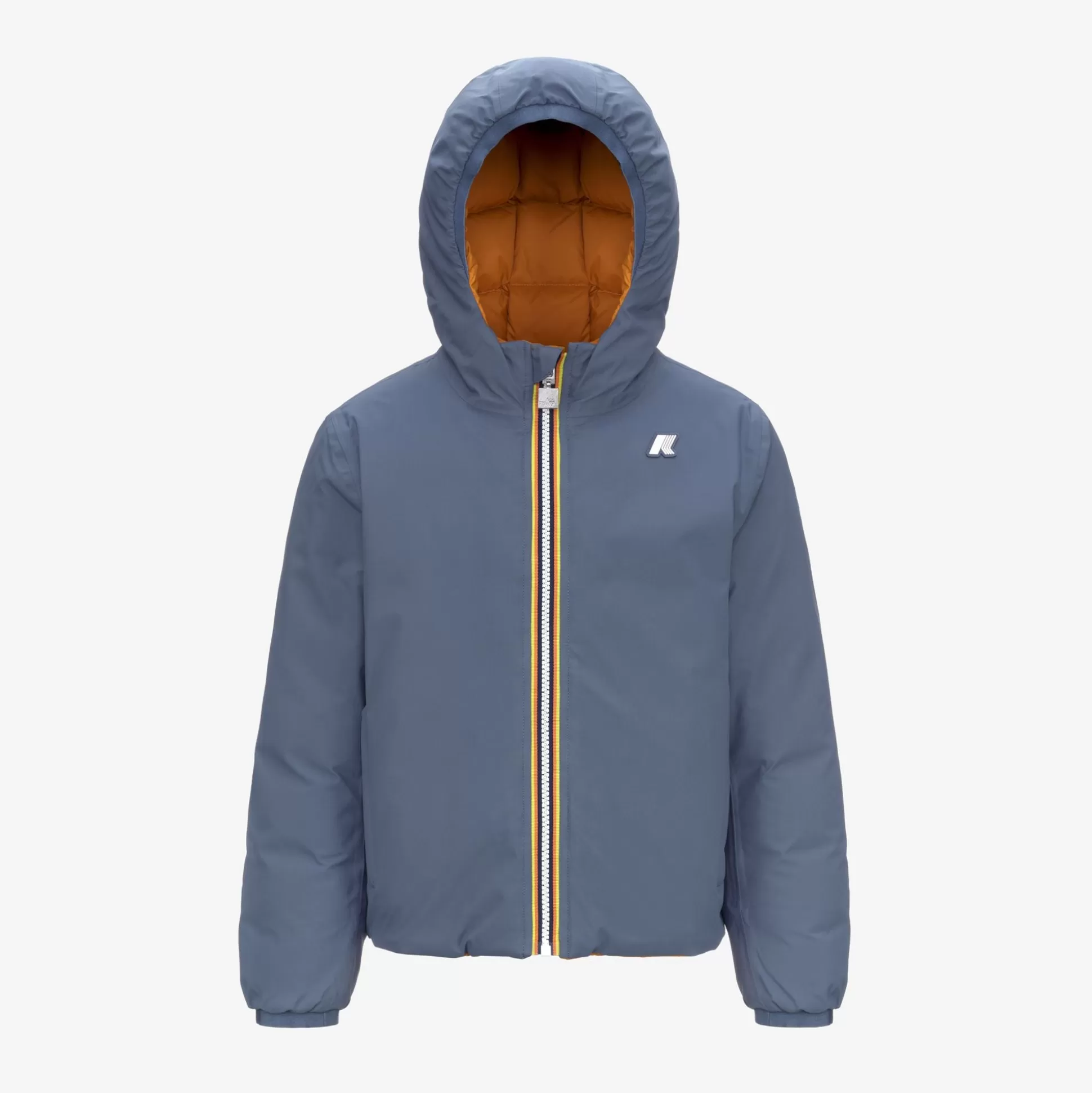 Fashion K-Way P. JACK ST THERMO REVERSIBLE Greyblueavio-yellowinca