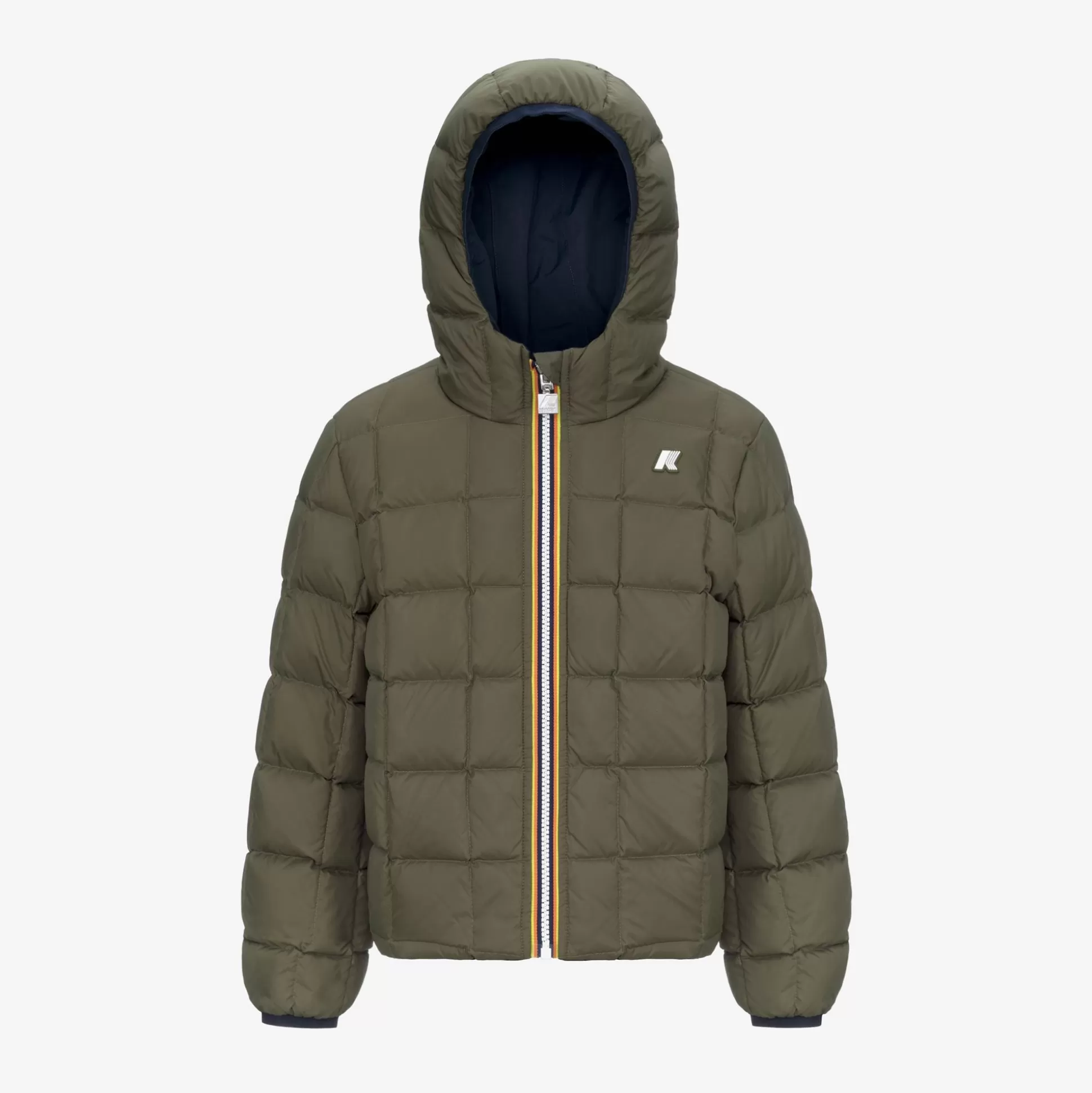 Sale K-Way P. JACK ST THERMO REVERSIBLE Blued-greenc