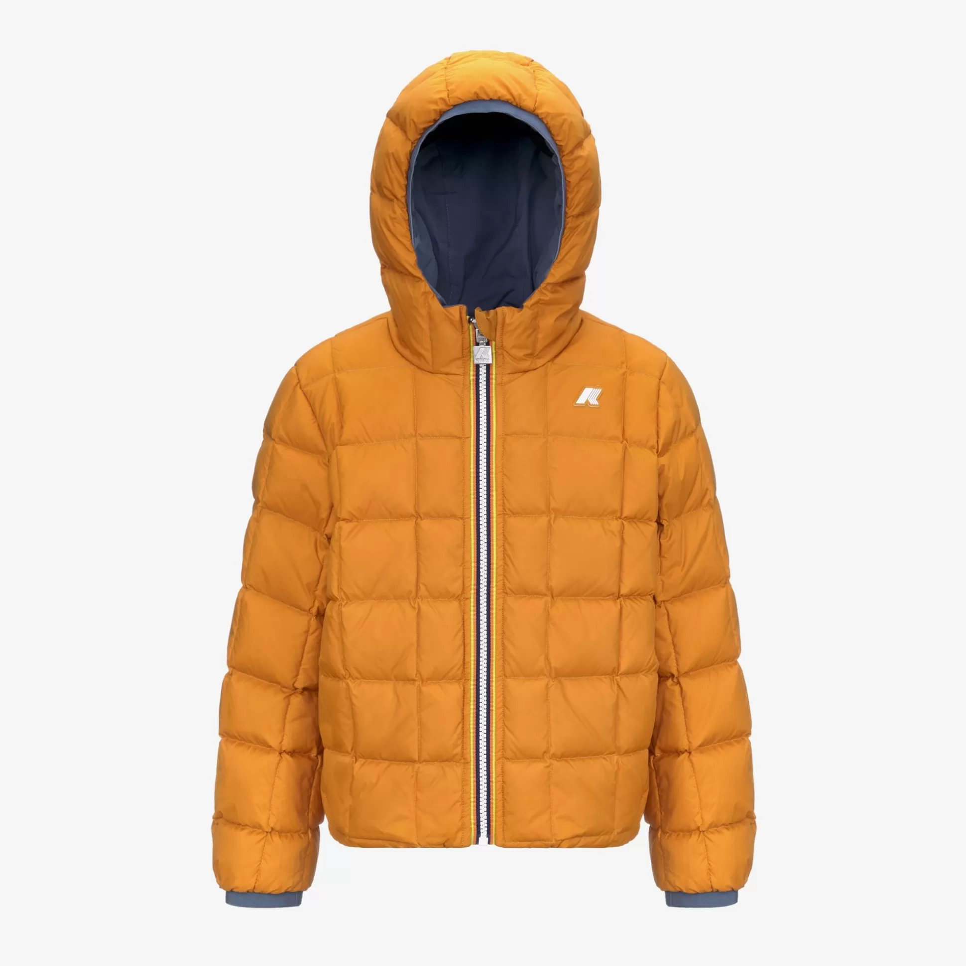 Fashion K-Way P. JACK ST THERMO REVERSIBLE Greyblueavio-yellowinca