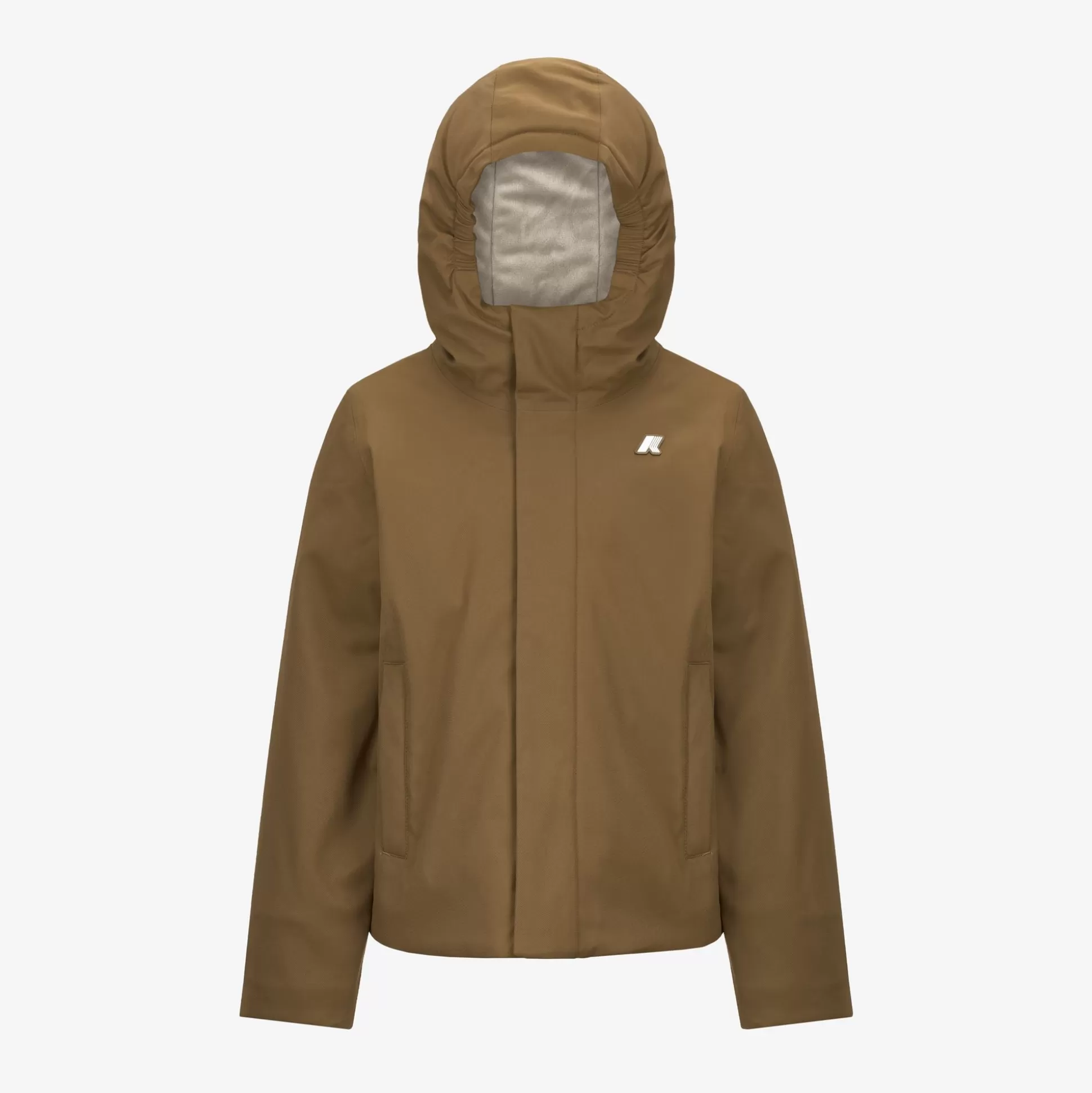 Fashion K-Way P. JACKO TWILL MARMOTTA Brownc-beigeg