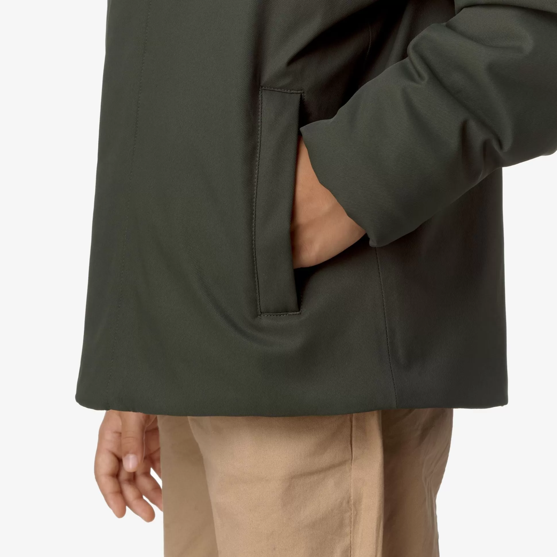 Outlet K-Way P. JACKO TWILL MARMOTTA Greenb-bluea