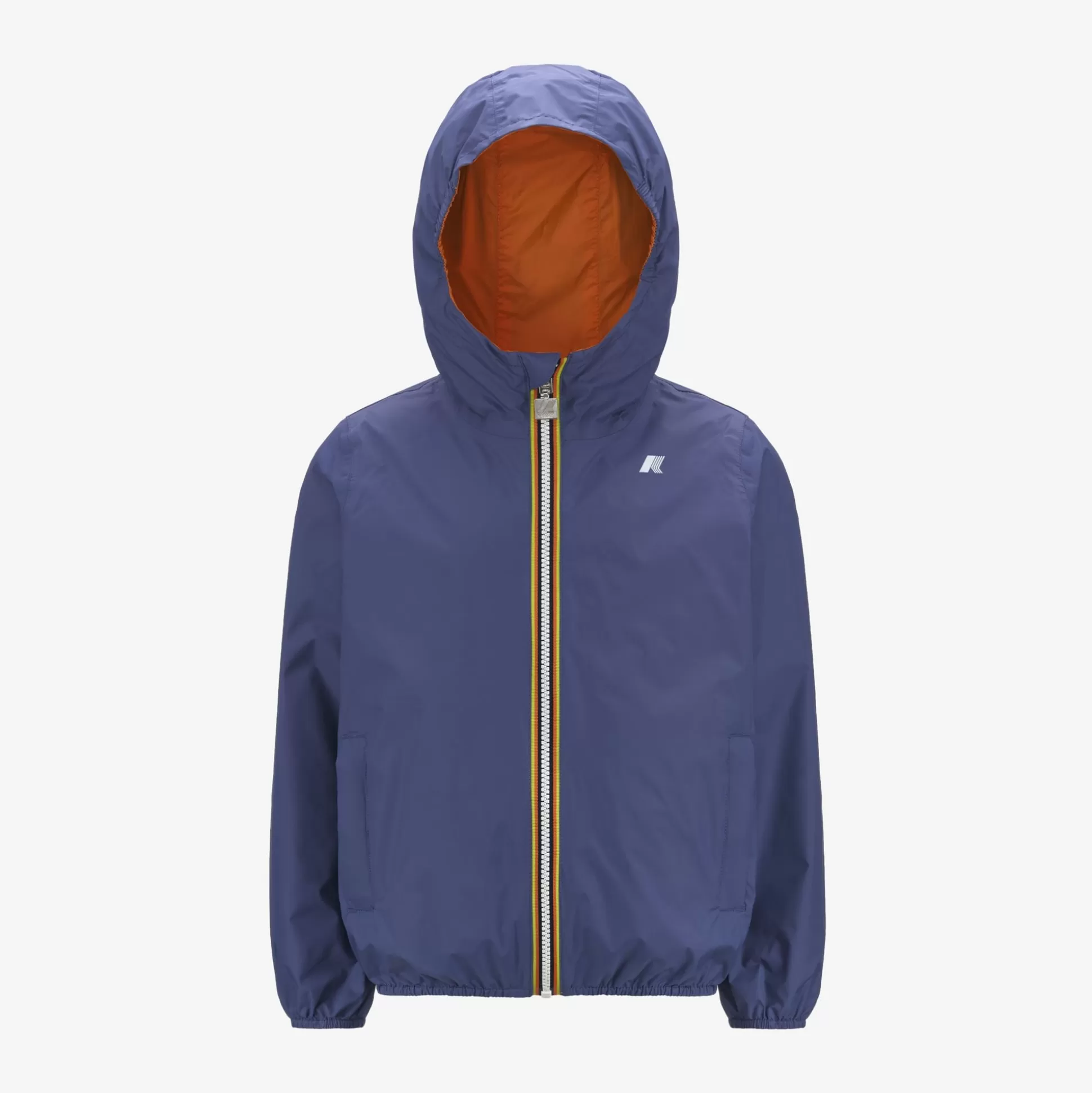 Fashion K-Way P. JAKE PLUS.2 REVERSIBLE Bluefiord-orangemd
