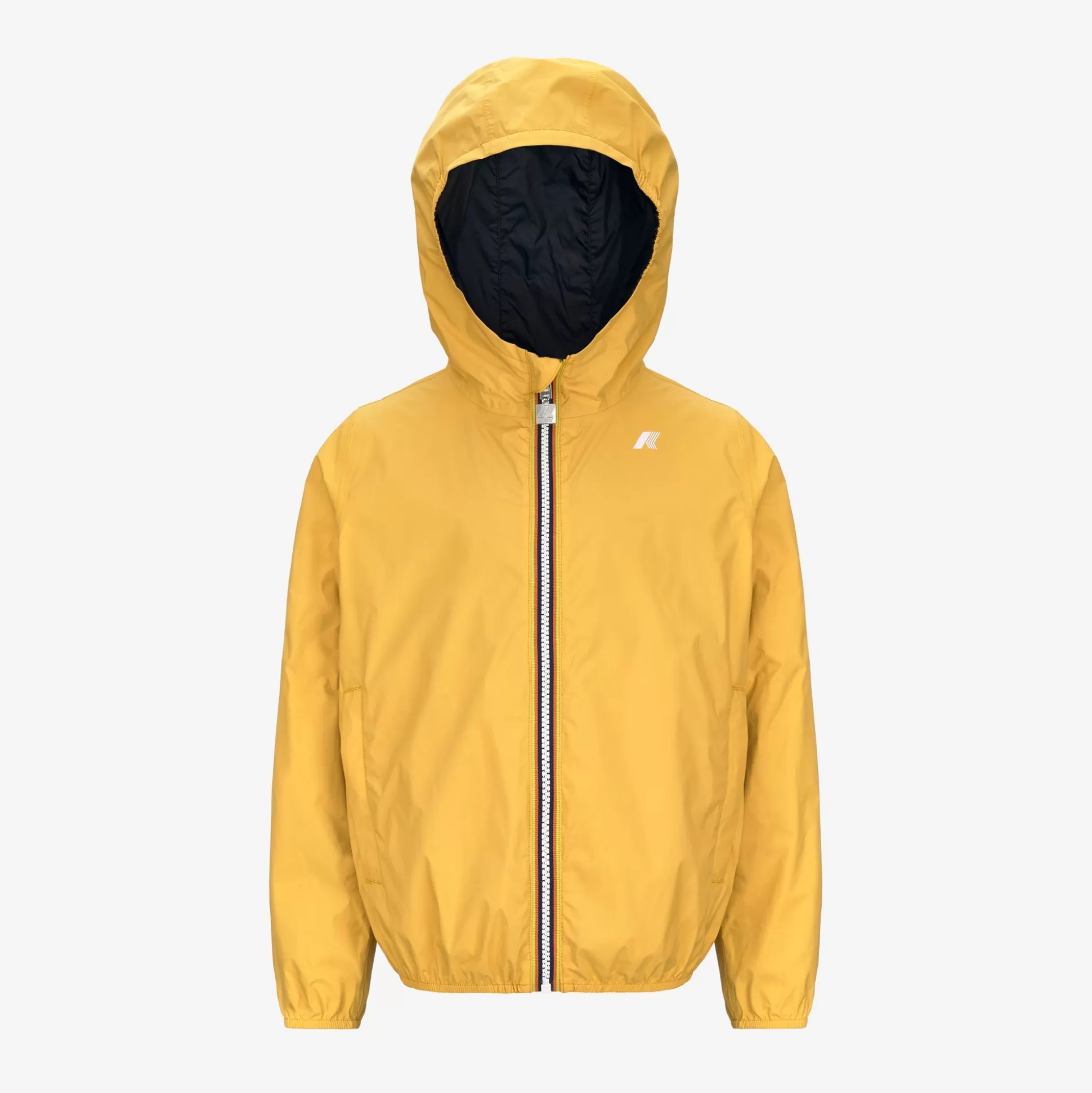 Outlet K-Way P. JAKE PLUS.2 REVERSIBLE Yellowmimosa-bluedepth