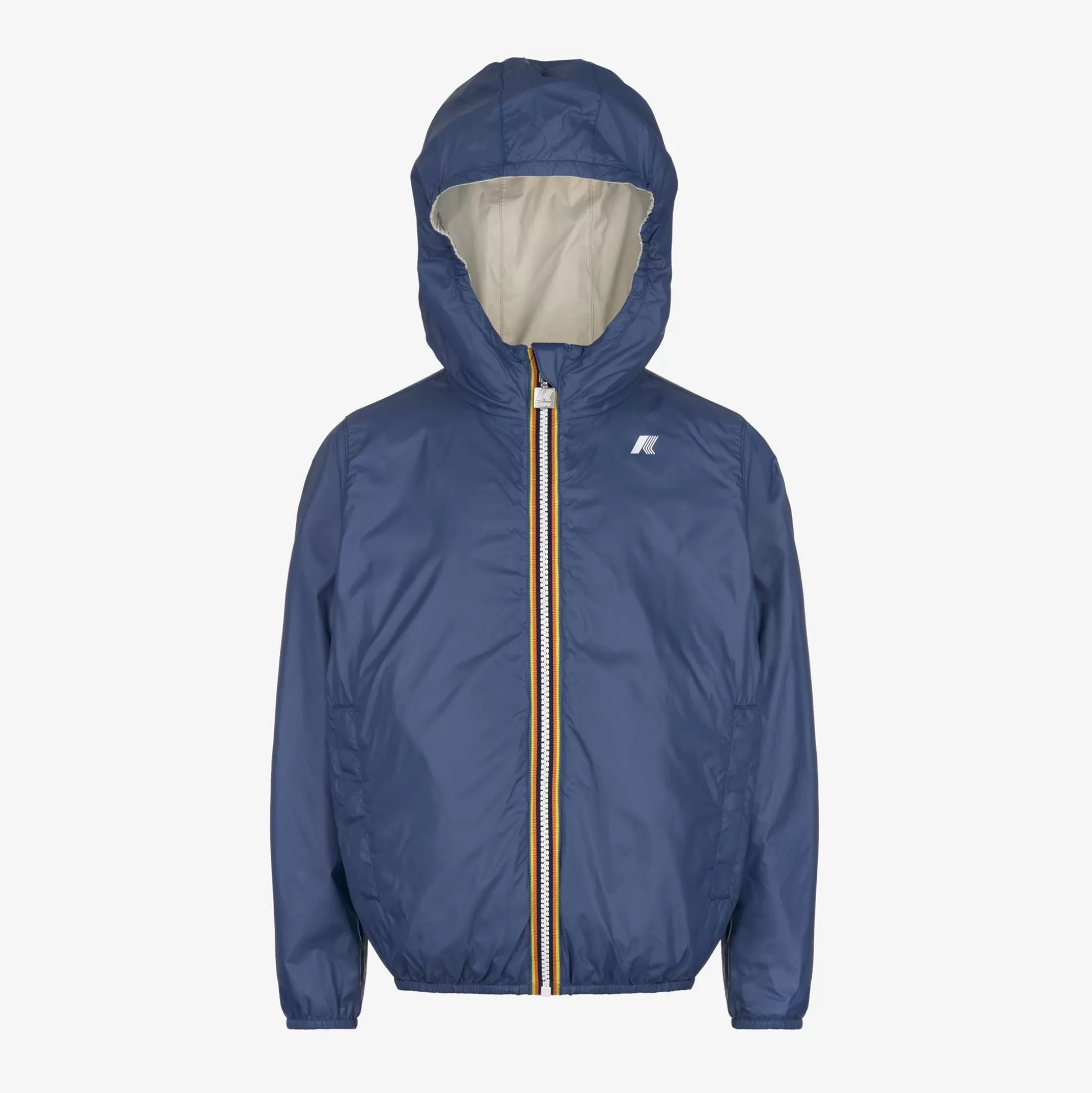 Best Sale K-Way P. JAKE PLUS.2 REVERSIBLE Beigel-bluef