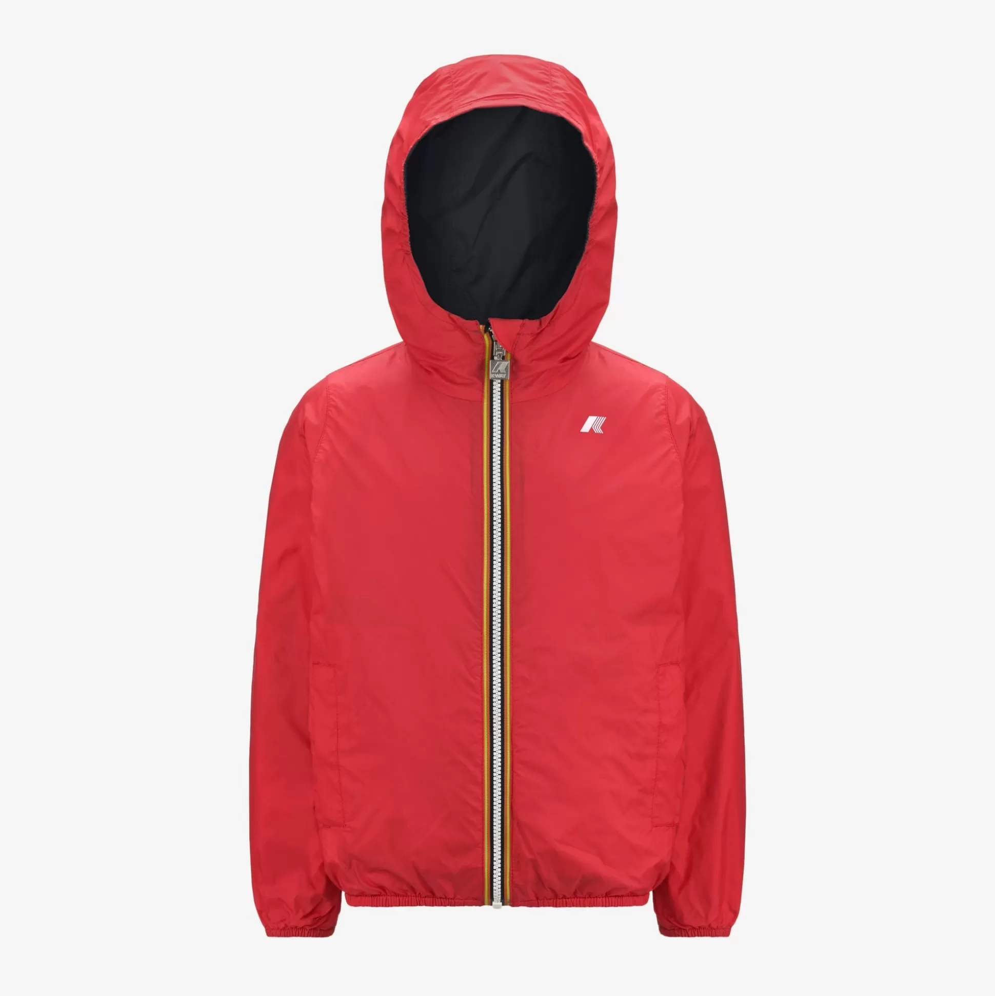 Fashion K-Way P. JAKE PLUS.2 REVERSIBLE Bluedepth-red