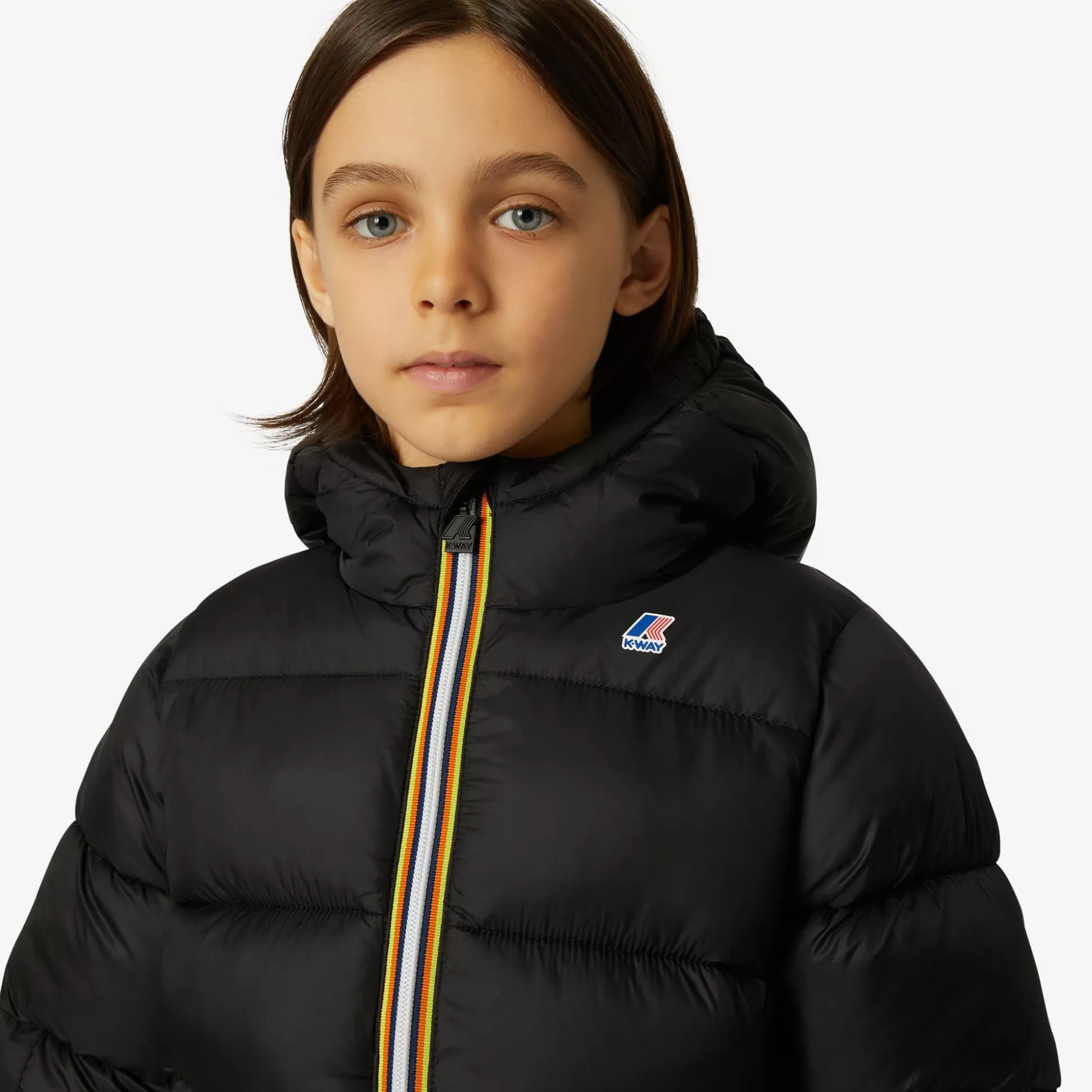 Clearance K-Way P. LE VRAI 3.0 CLAUDE HEAVY WARM Blackpure