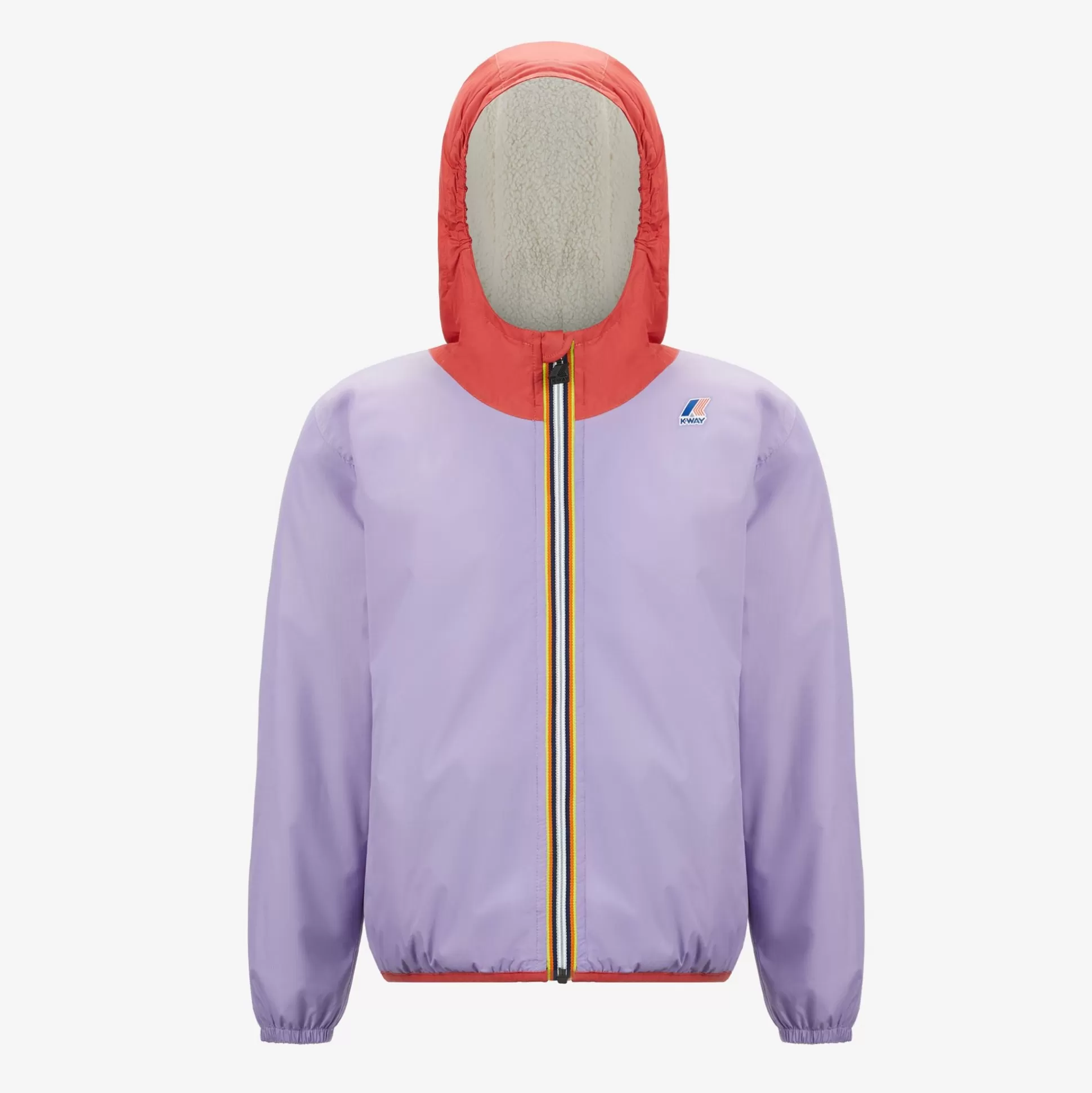 Clearance K-Way P. LE VRAI 3.0 CLAUDE ORSETTO Redj-violetl-ecru
