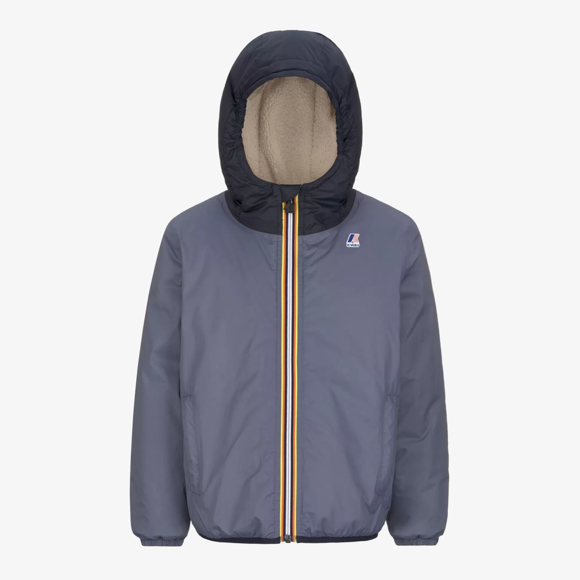 Sale K-Way P. LE VRAI 3.0 CLAUDE ORSETTO Greybluea-blued-ecru