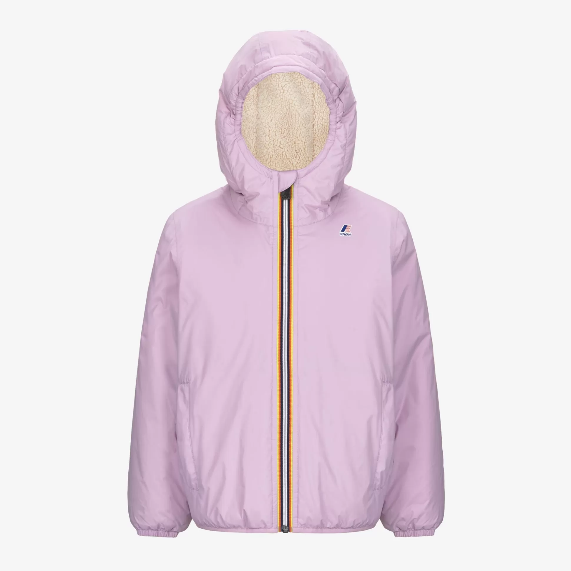 Discount K-Way P. LE VRAI 3.0 CLAUDE ORSETTO Violetltlilac-ecru