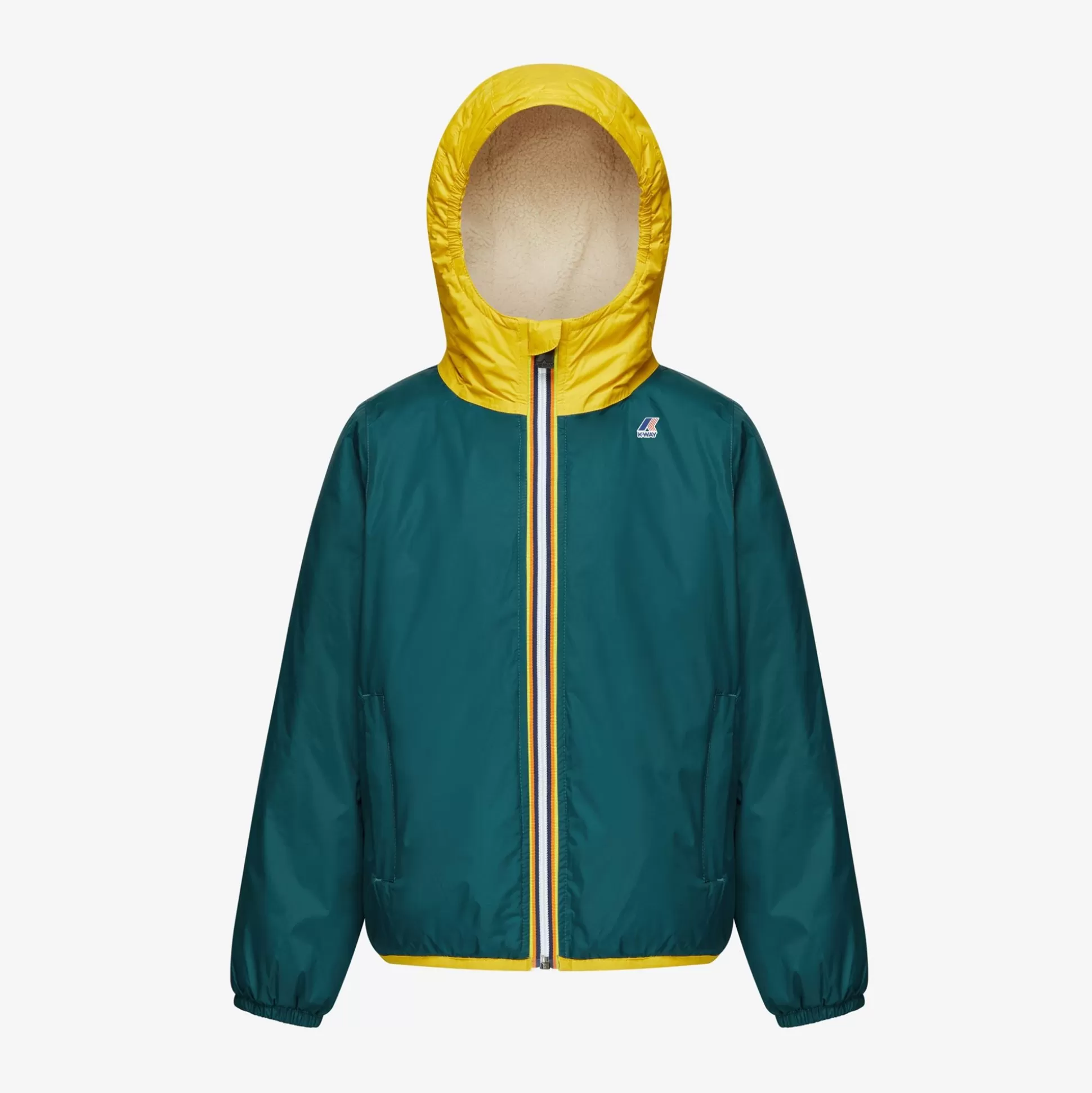 Best Sale K-Way P. LE VRAI 3.0 CLAUDE ORSETTO Greenp-yellow-ecru