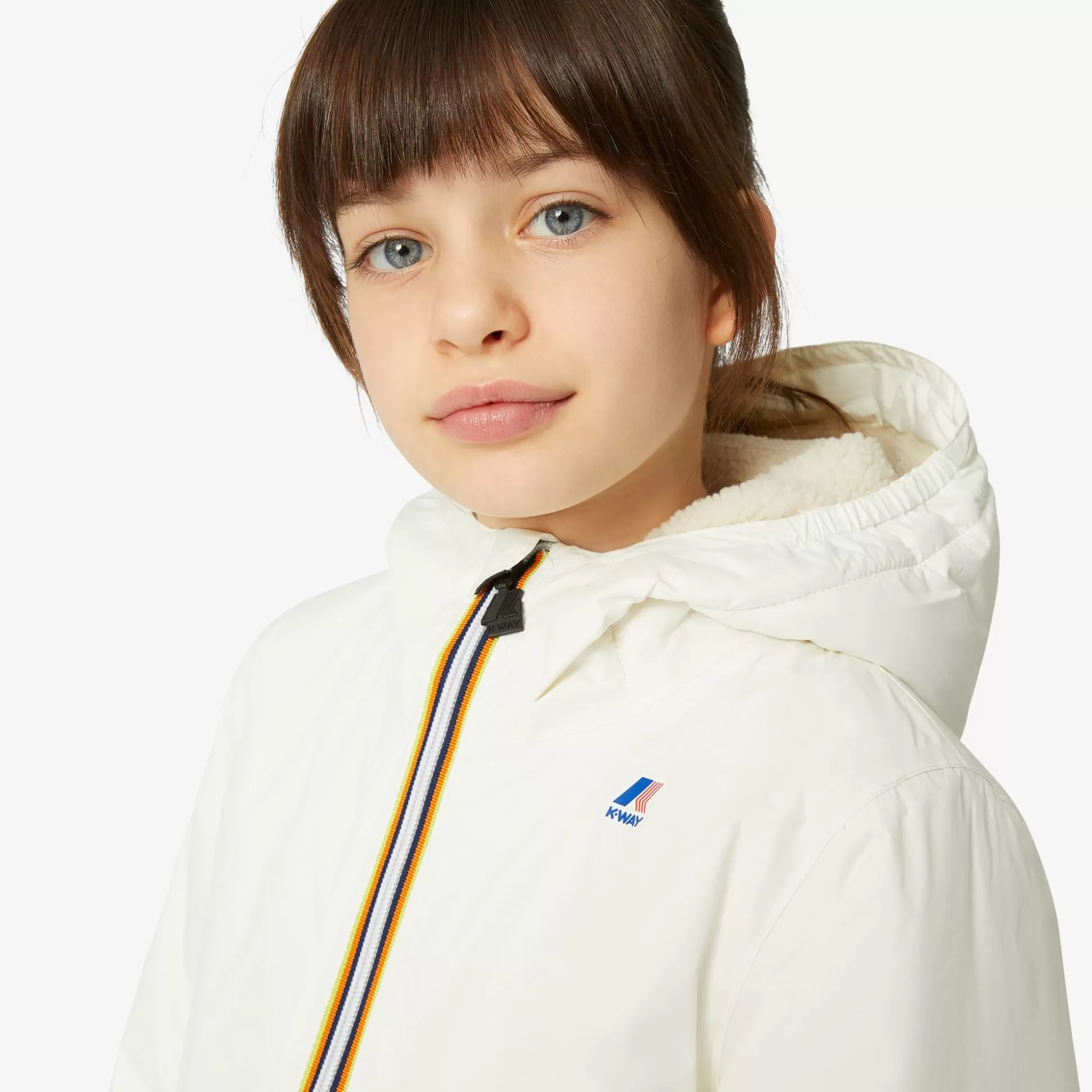 Online K-Way P. LE VRAI 3.0 CLAUDE ORSETTO White-ecru