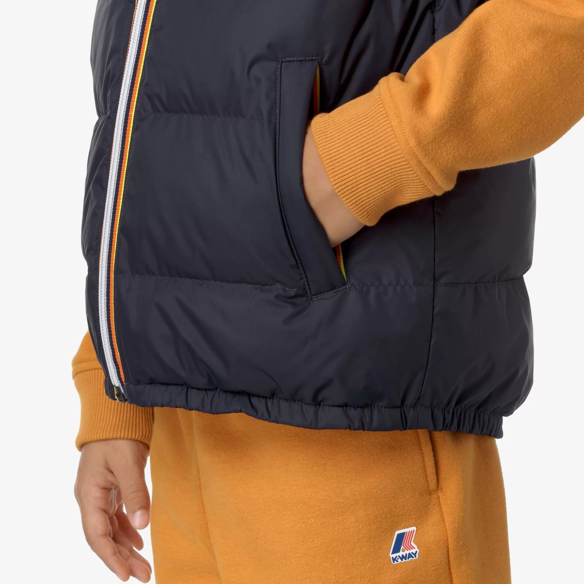 Flash Sale K-Way P. LE VRAI 3.0 ORLAN HEAVY WARM Bluedepth