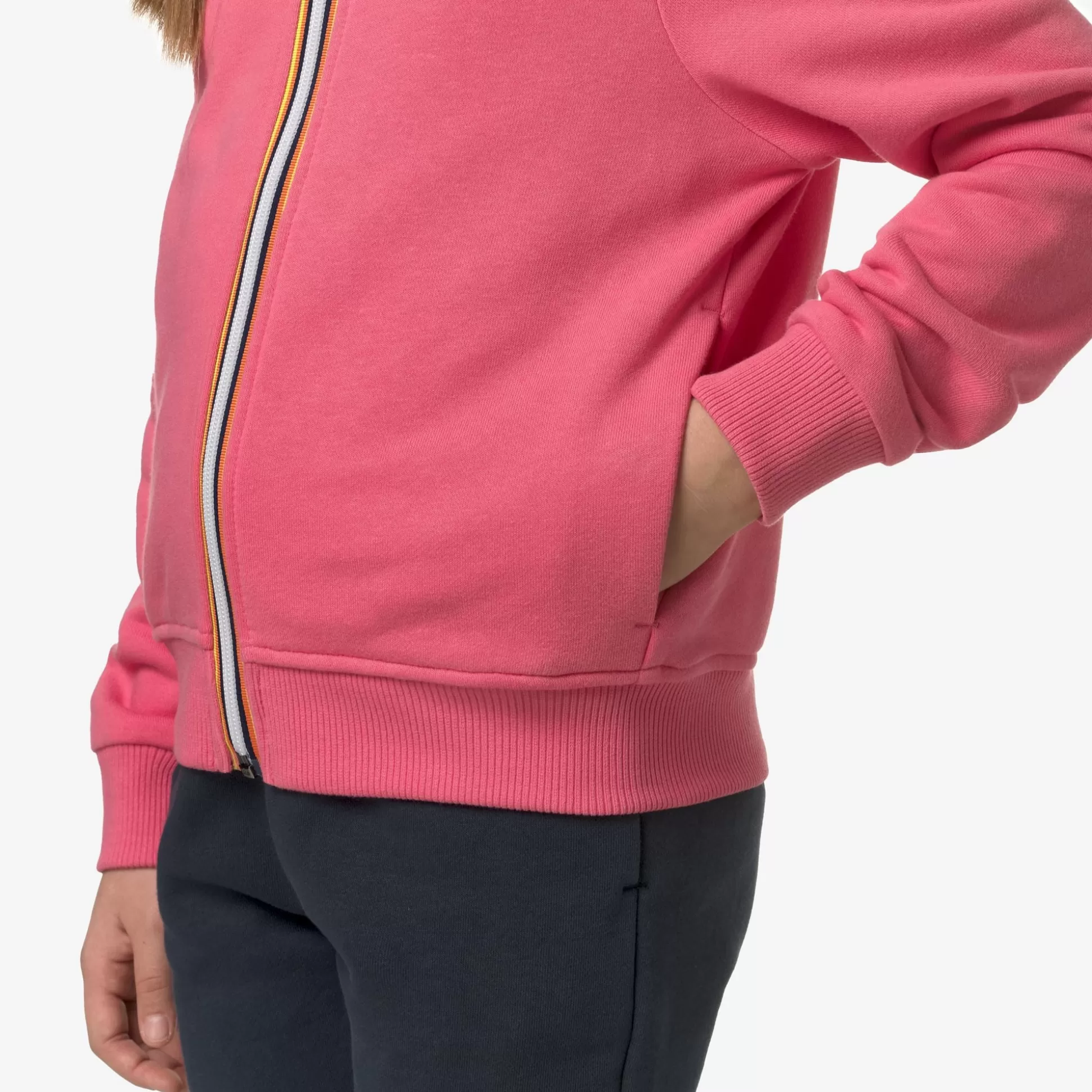 New K-Way P. LE VRAI ARNEL POLY COTTON Pinkmd
