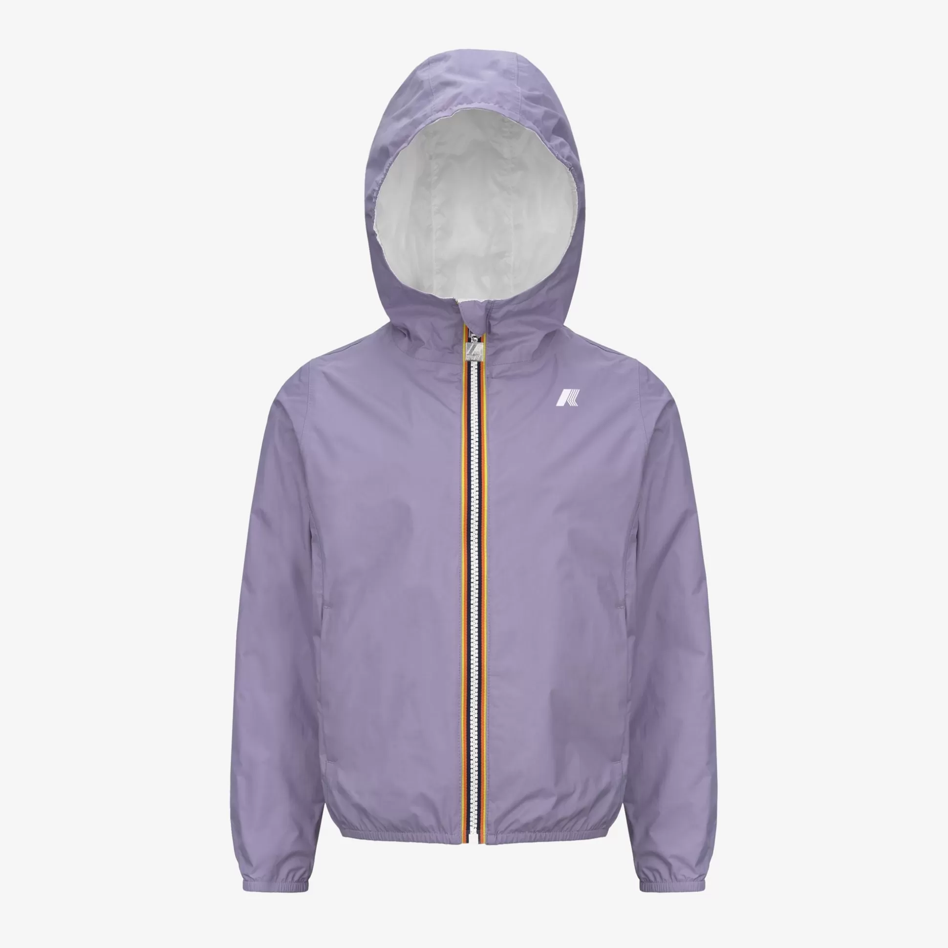 Store K-Way P. LILY PLUS.2 REVERSIBLE Violetg-white