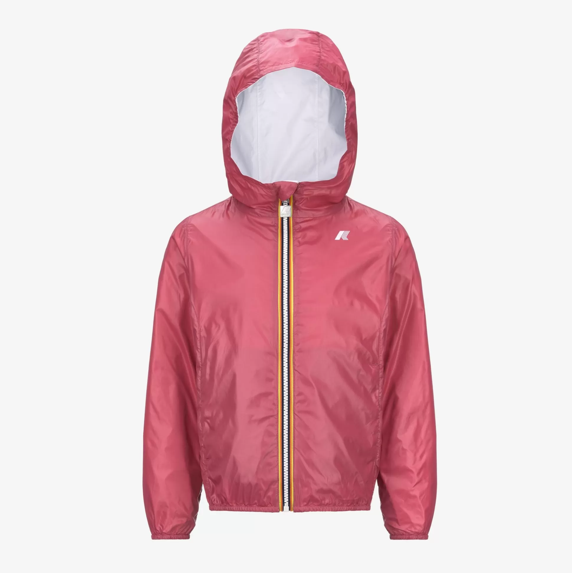 Hot K-Way P. LILY PLUS.2 REVERSIBLE White-dkpink