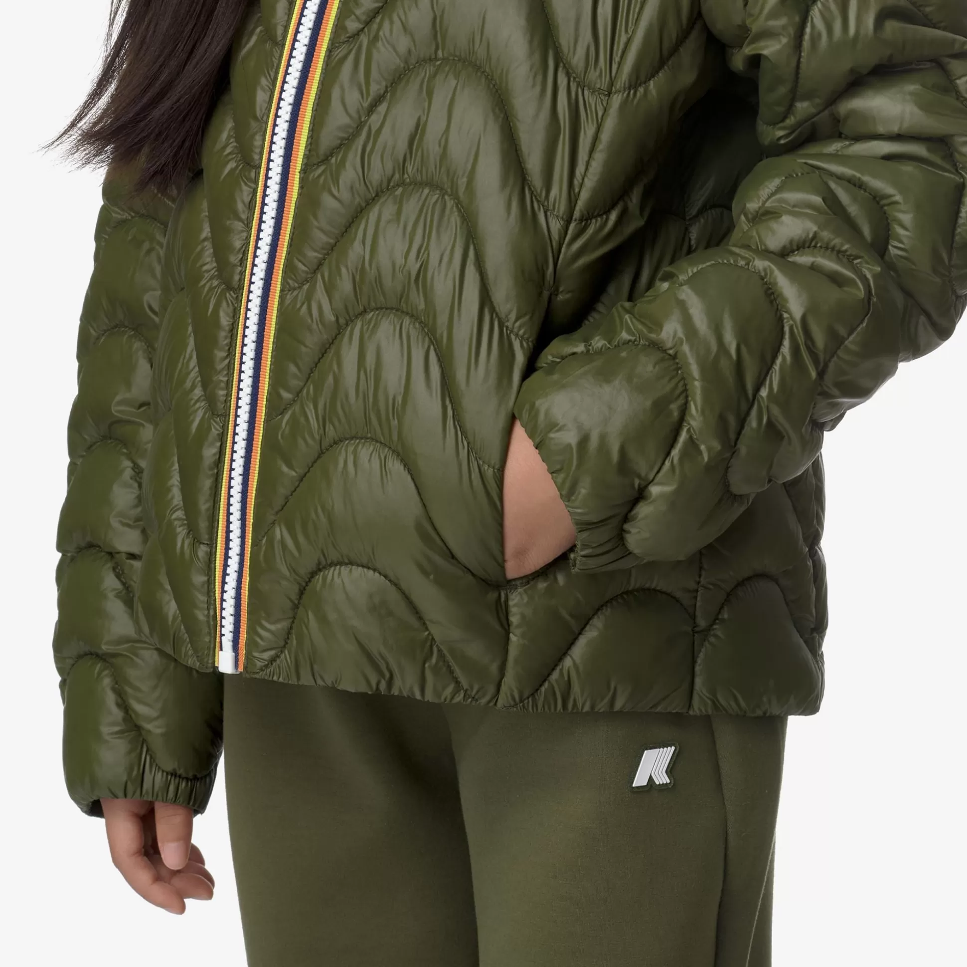 Best Sale K-Way P. LILY QUILTED WARM Greencypress