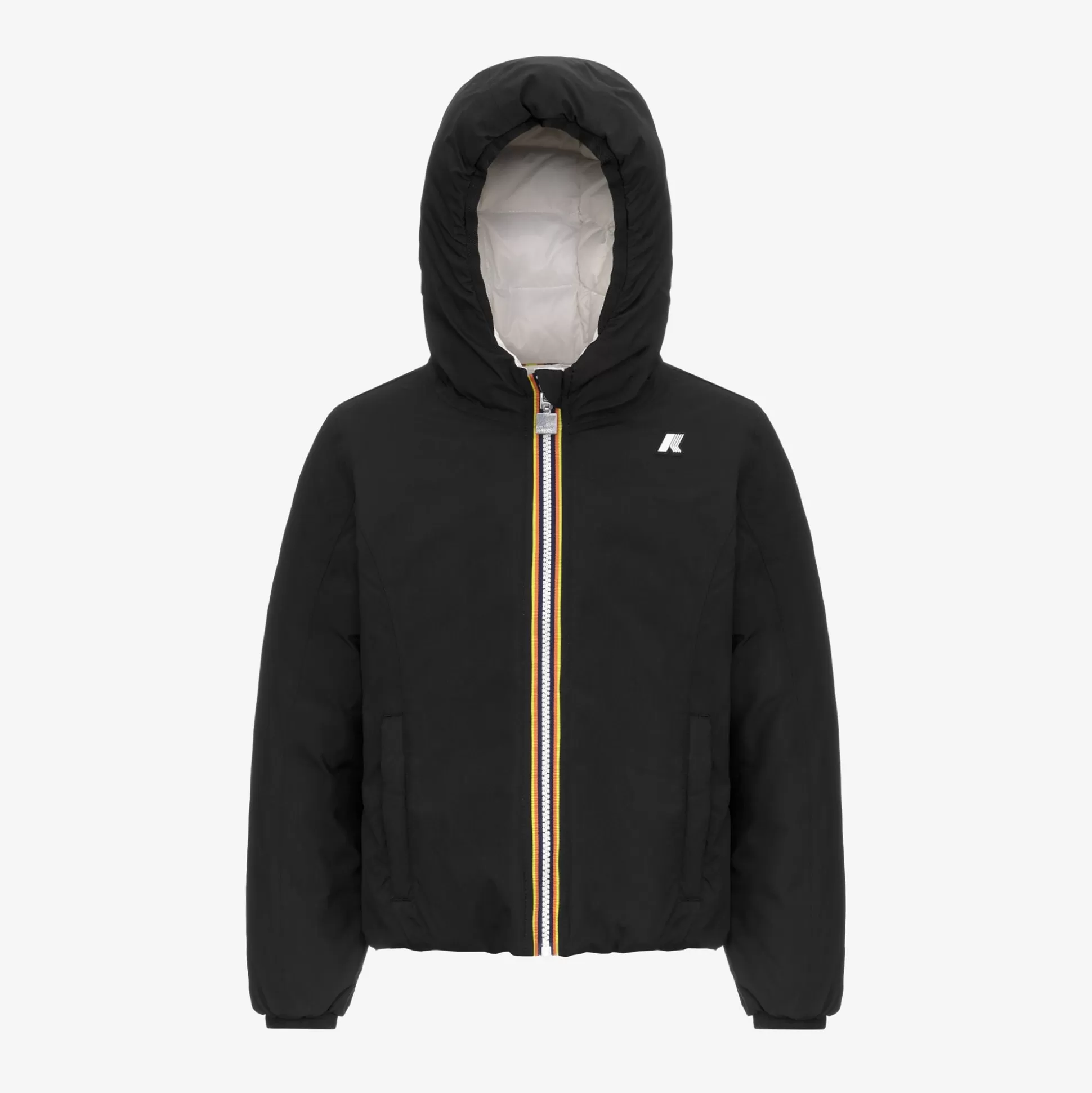 Cheap K-Way P. LILY ST THERMO REVERSIBLE Blackpure-whitegardenia