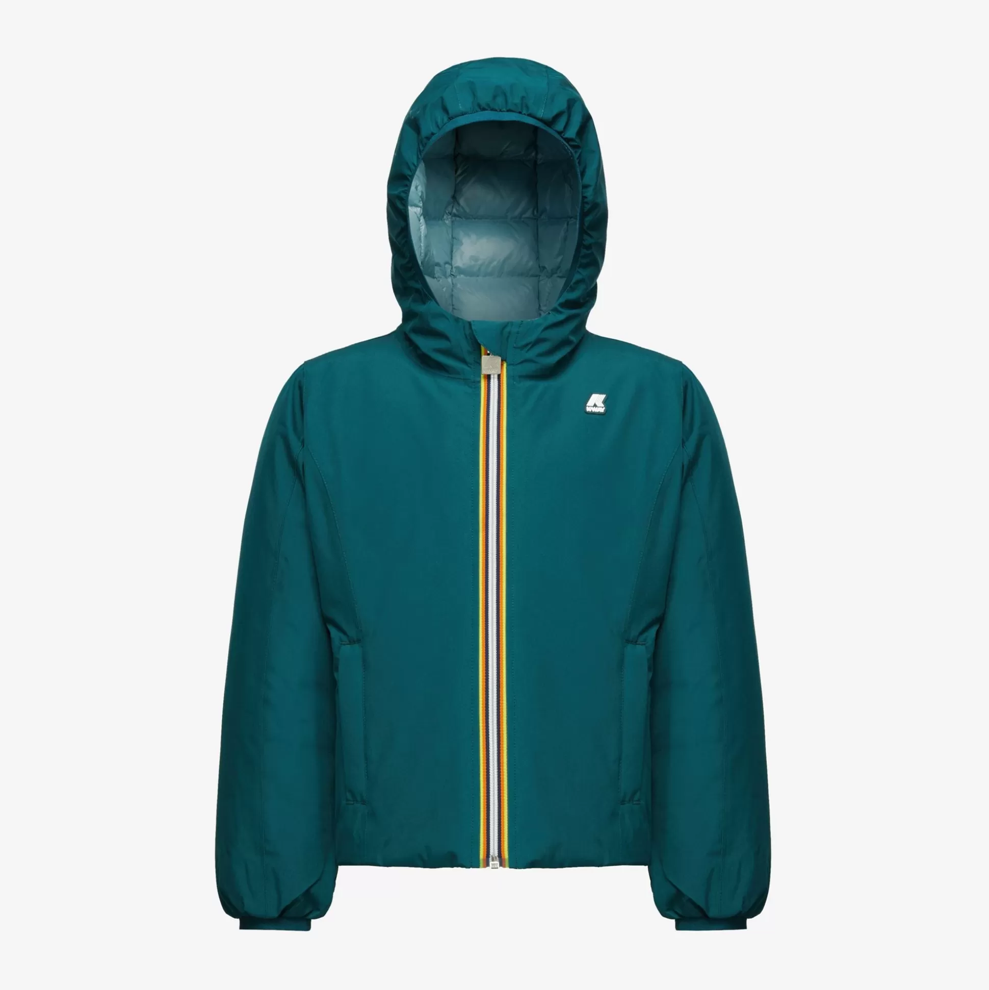 Sale K-Way P. LILY ST THERMO REVERSIBLE Greenp-greena