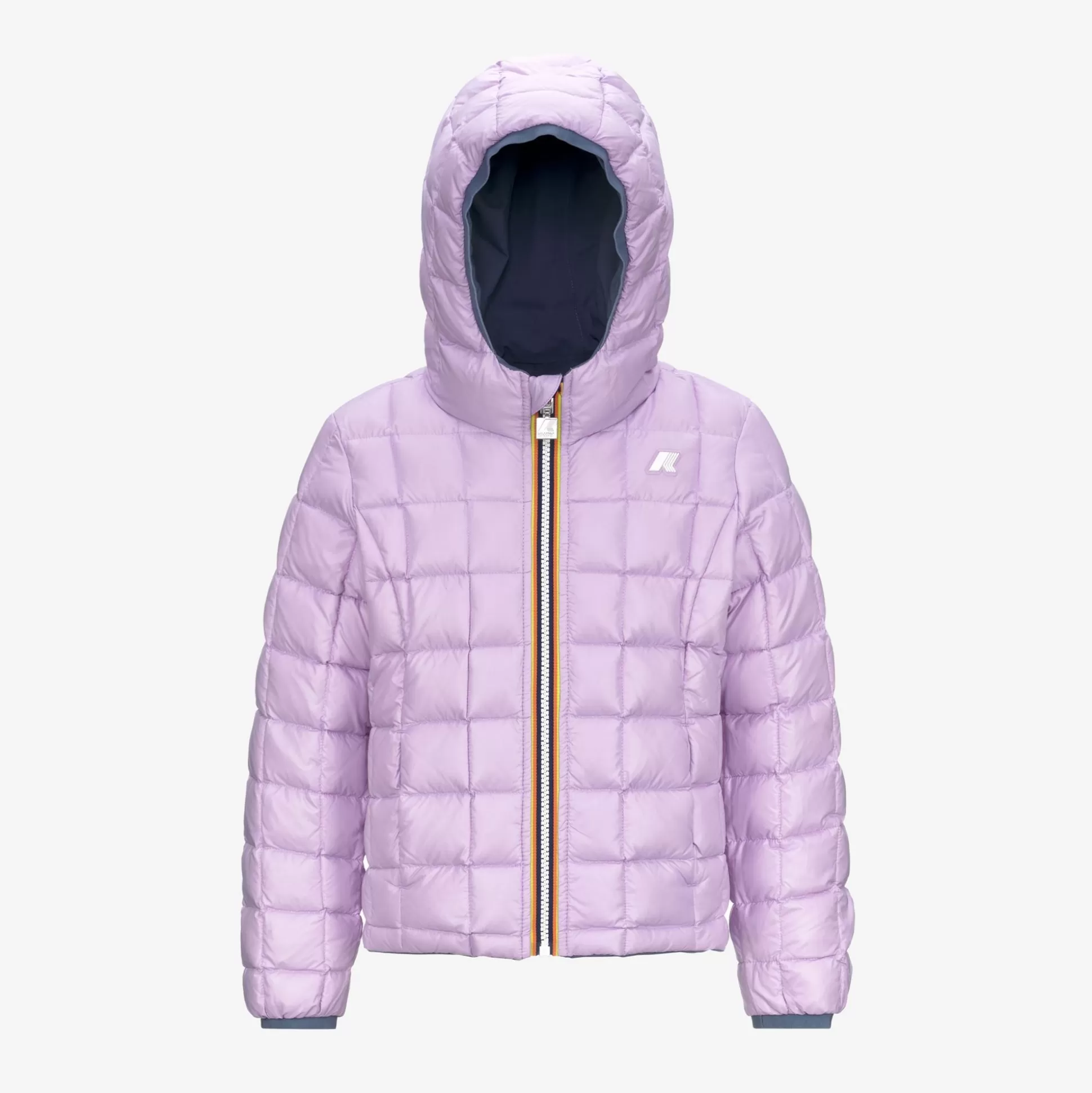 Outlet K-Way P. LILY ST THERMO REVERSIBLE Greyblueavio-violetltlilac