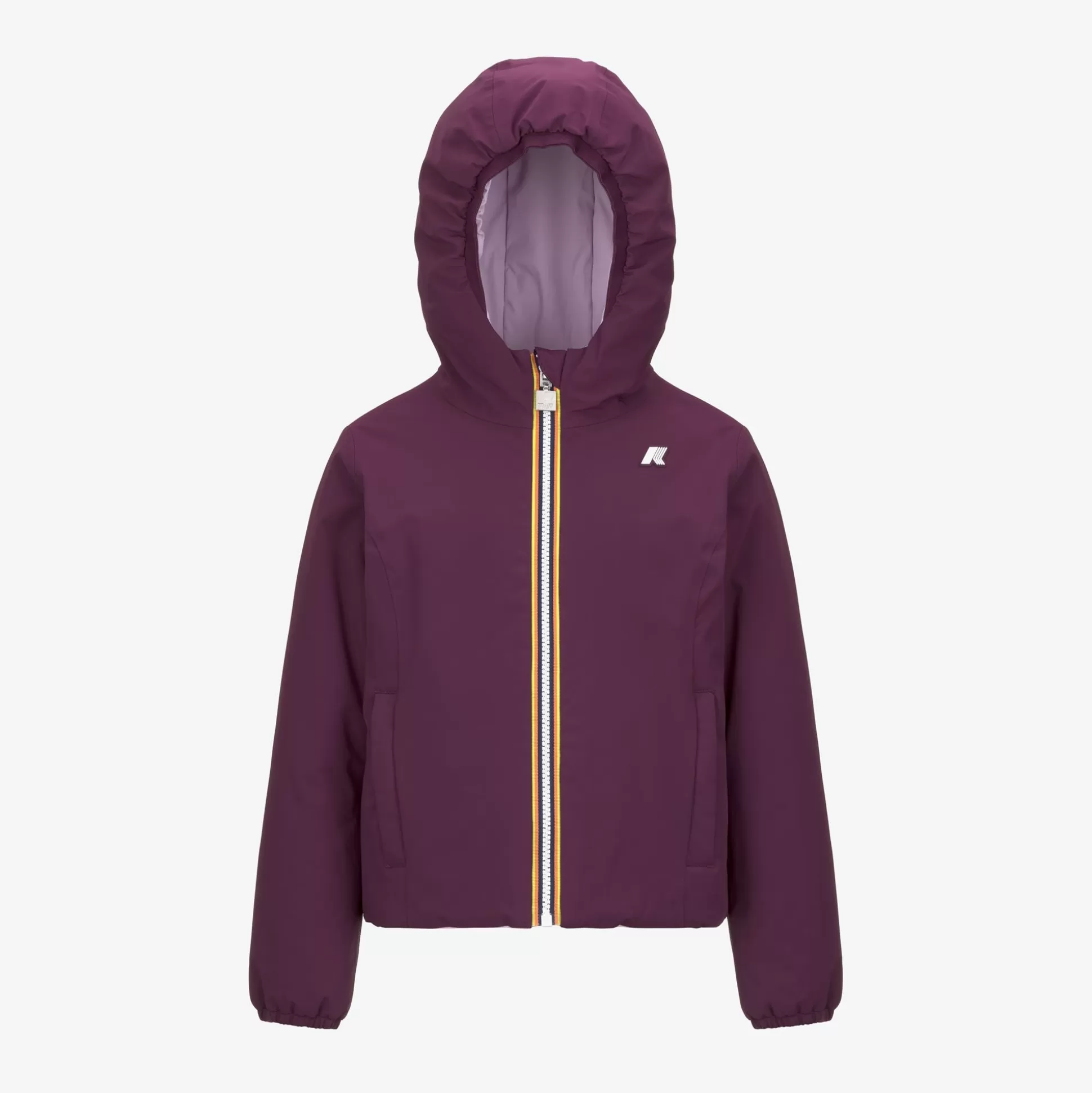 Best Sale K-Way P. LILY ST WARM REVERSIBLE Violetdkpurple-violetltlilac