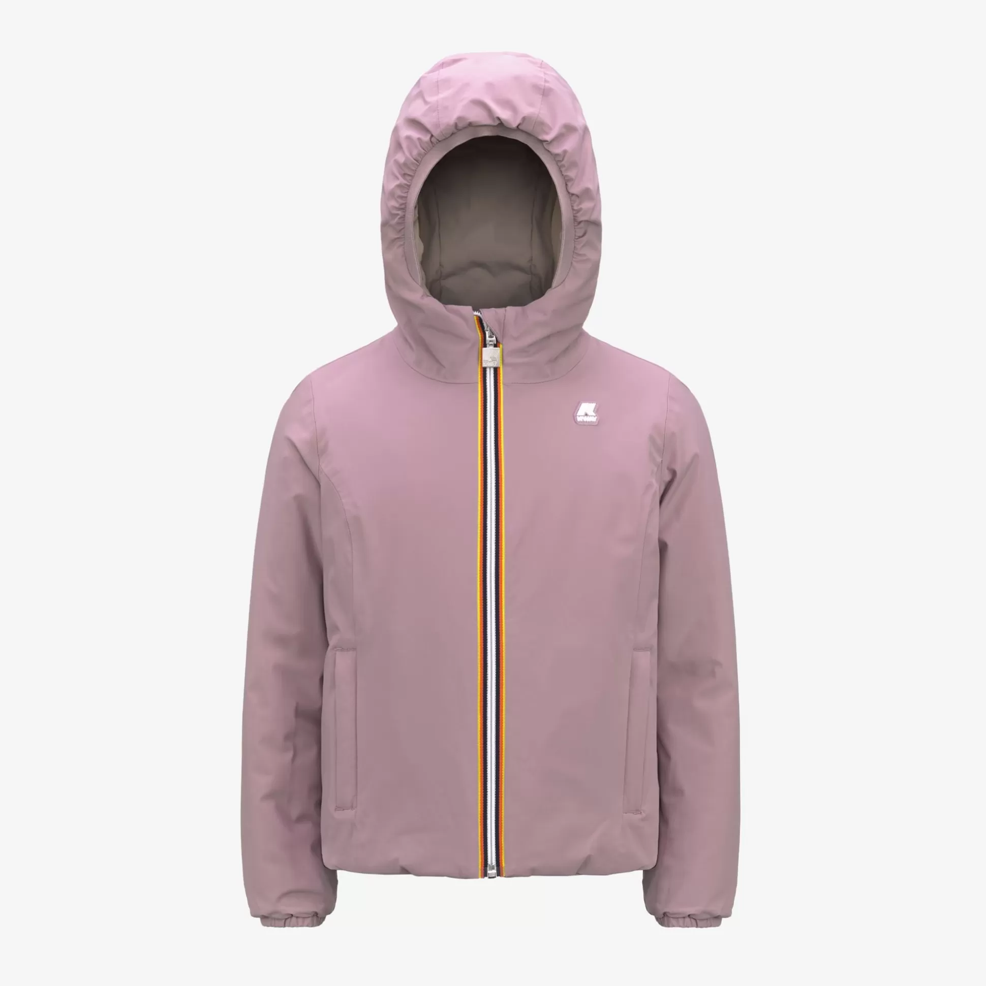 Discount K-Way P. LILY ST WARM REVERSIBLE Violetd-beiget
