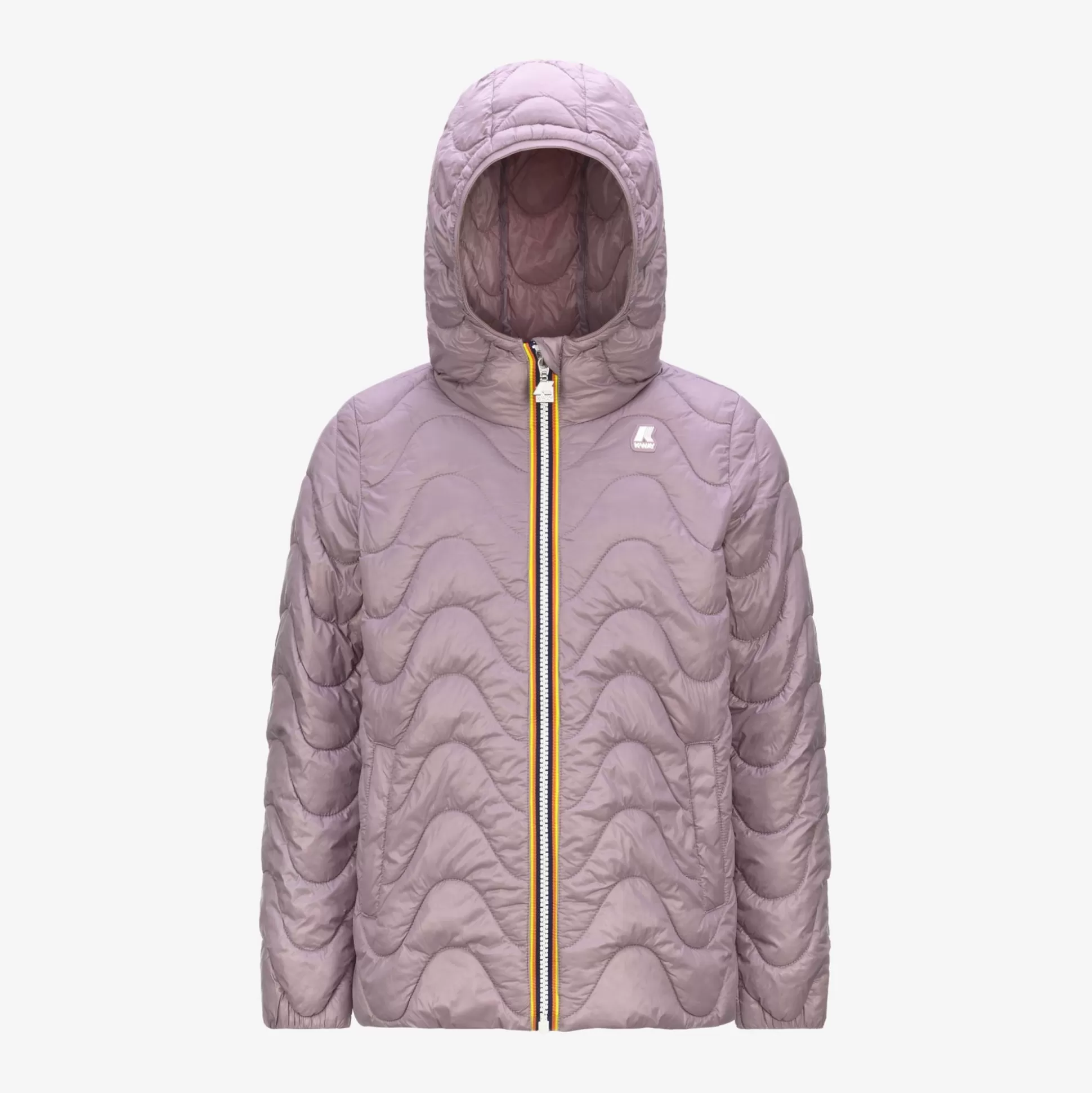 Clearance K-Way P. MADLAINE QUILTED WARM Violetdusty