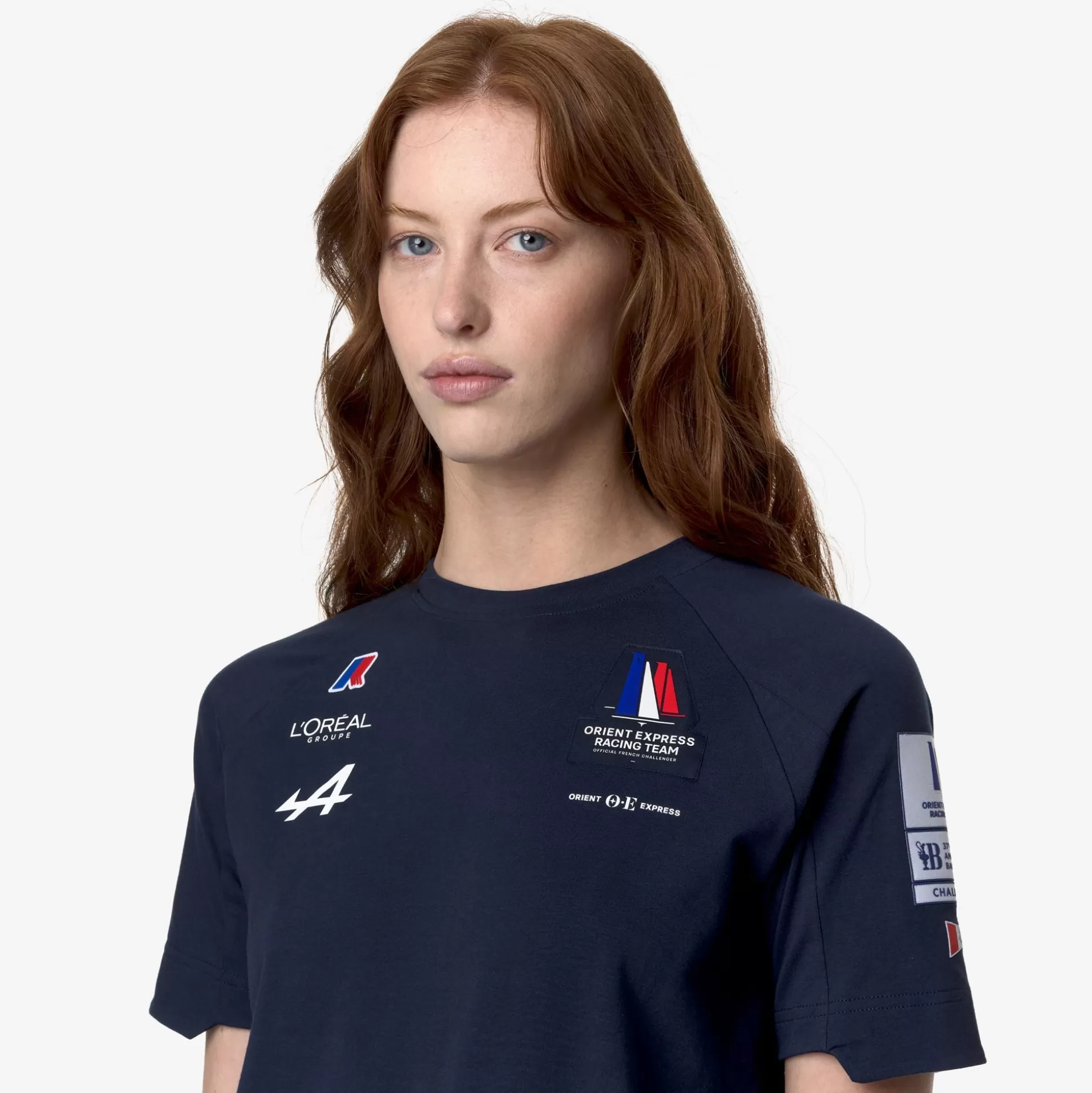 Hot K-Way PALULEL ORIENT EXPRESS TEAM AC Bluedress