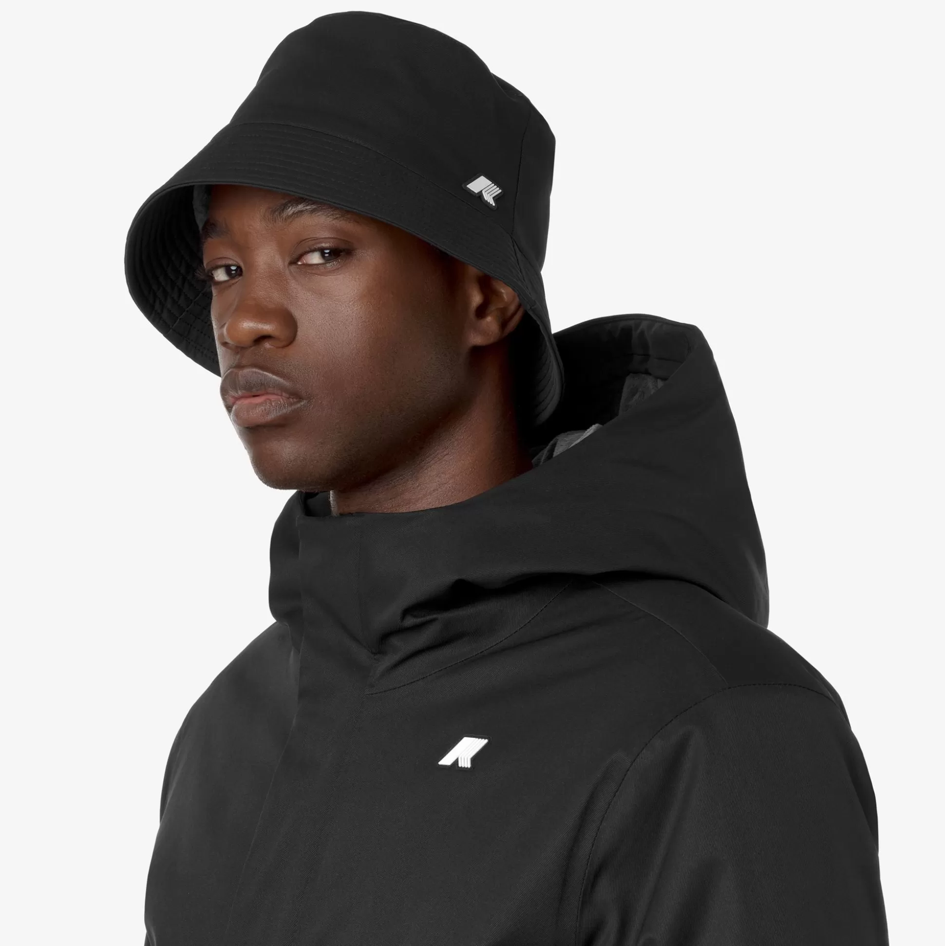 Clearance K-Way PASCALLE TWILL MARMOTTA Blackp-bluea