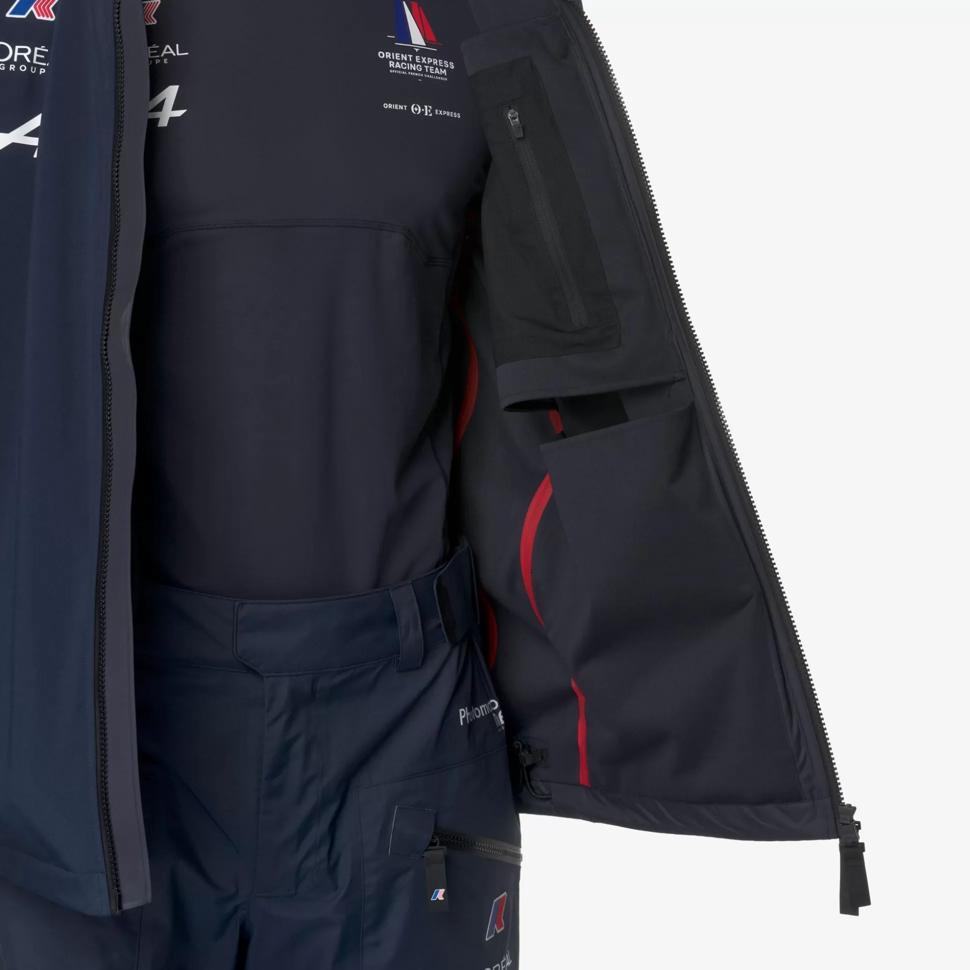 Fashion K-Way PENTHIEVRE ORIENT EXPRESS TEAM AC Bluedress