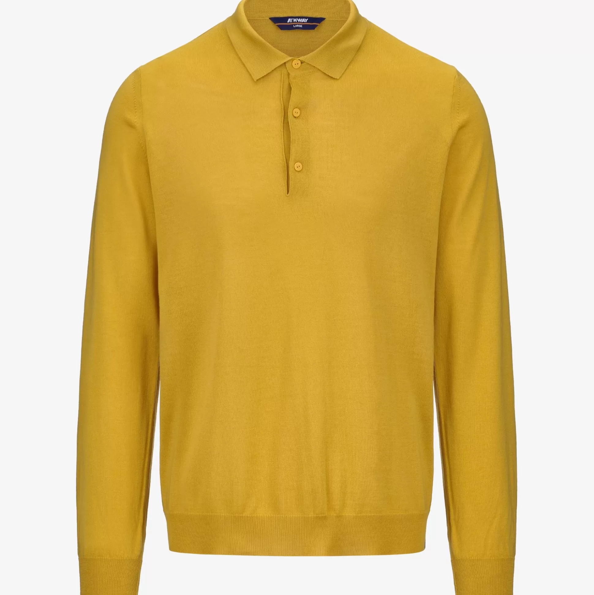 Shop K-Way REY WOOL MERINO BLEND Yellowgoldenrod