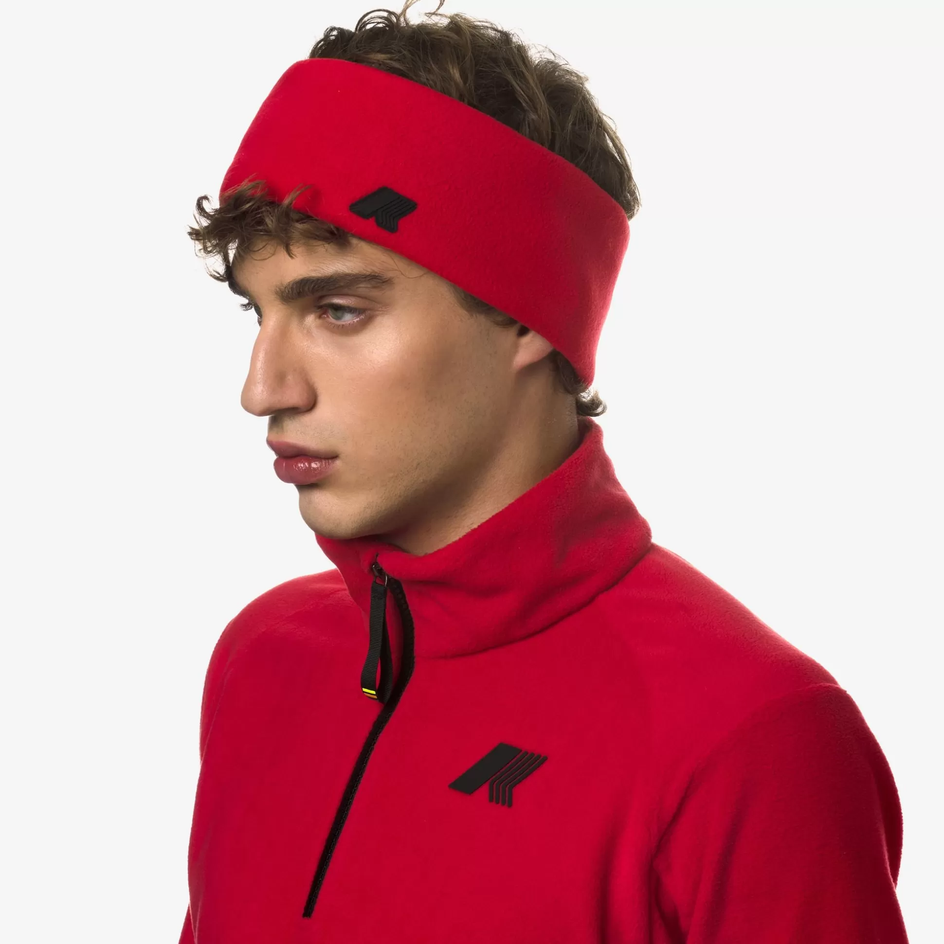 Sale K-Way ROUGET SHERPA POLAR Red