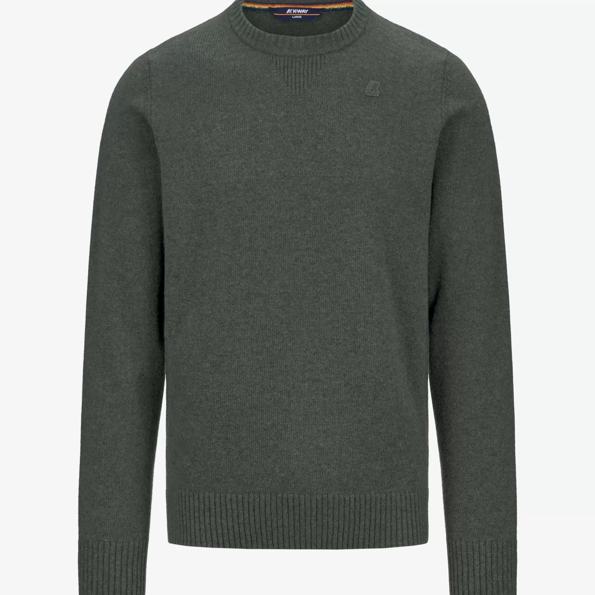 Fashion K-Way SEBASTIEN LAMBSWOOL Greenblackish