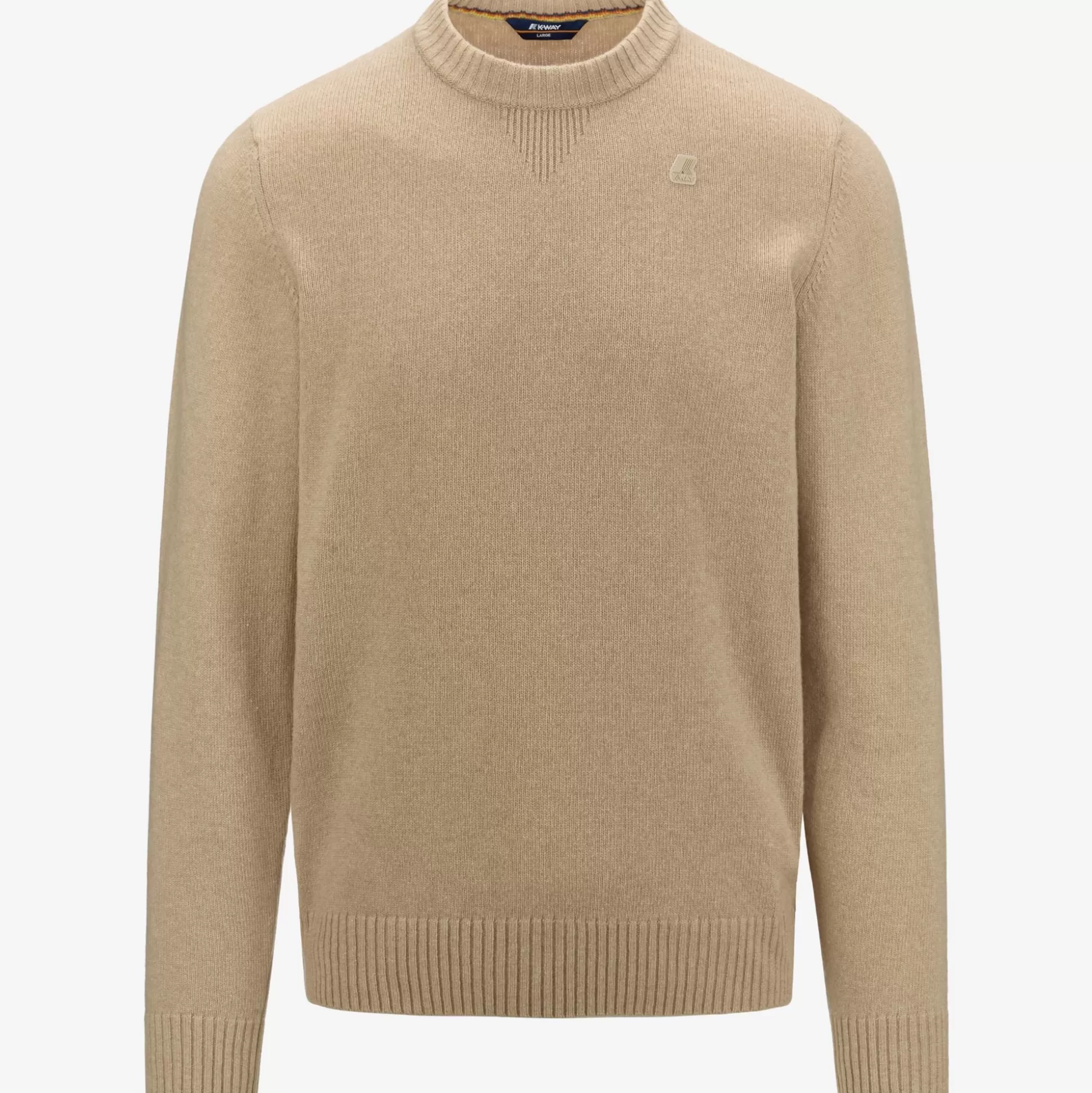 Sale K-Way SEBASTIEN LAMBSWOOL Browntravertine