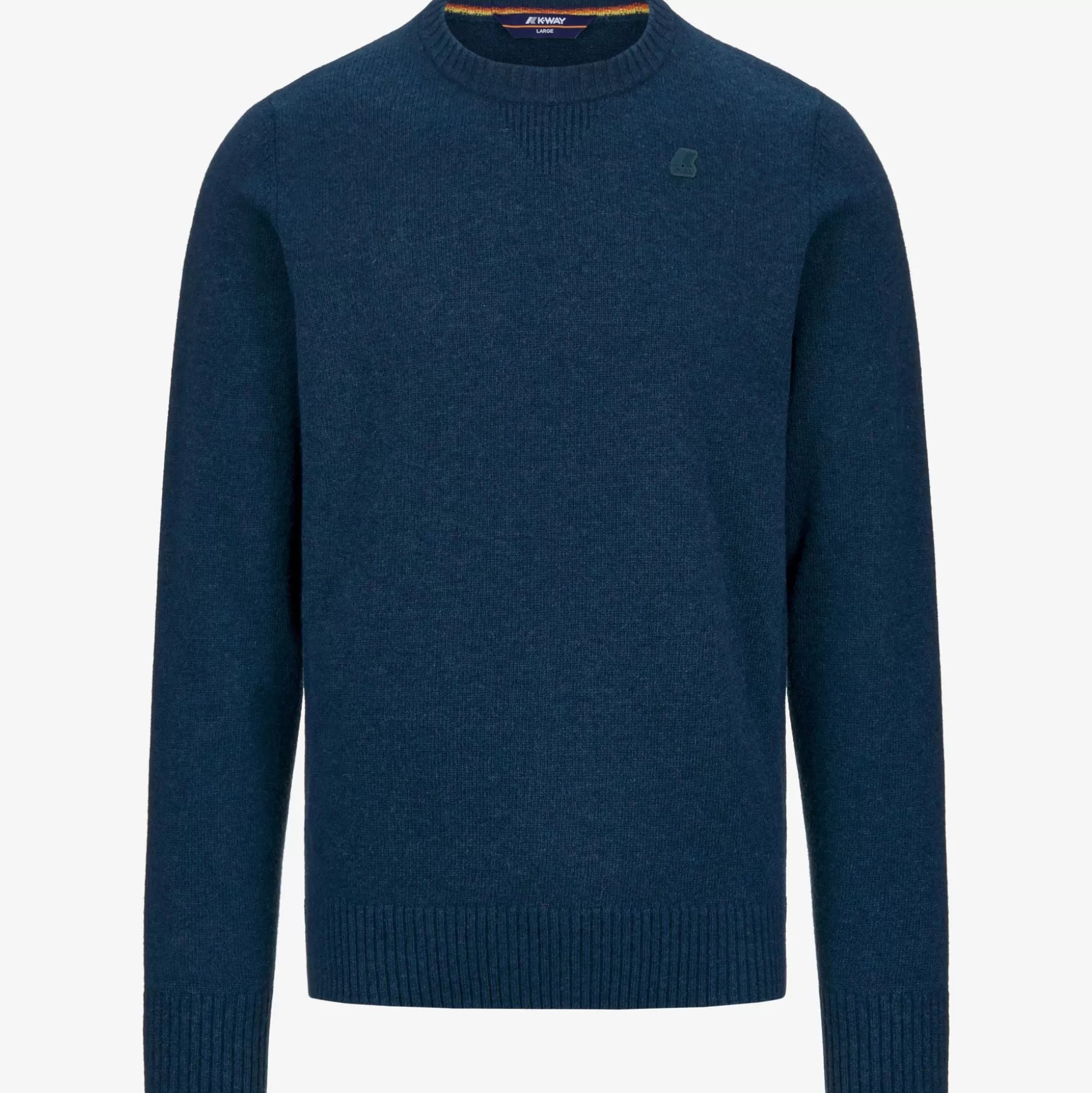 New K-Way SEBASTIEN LAMBSWOOL Bluedarkness