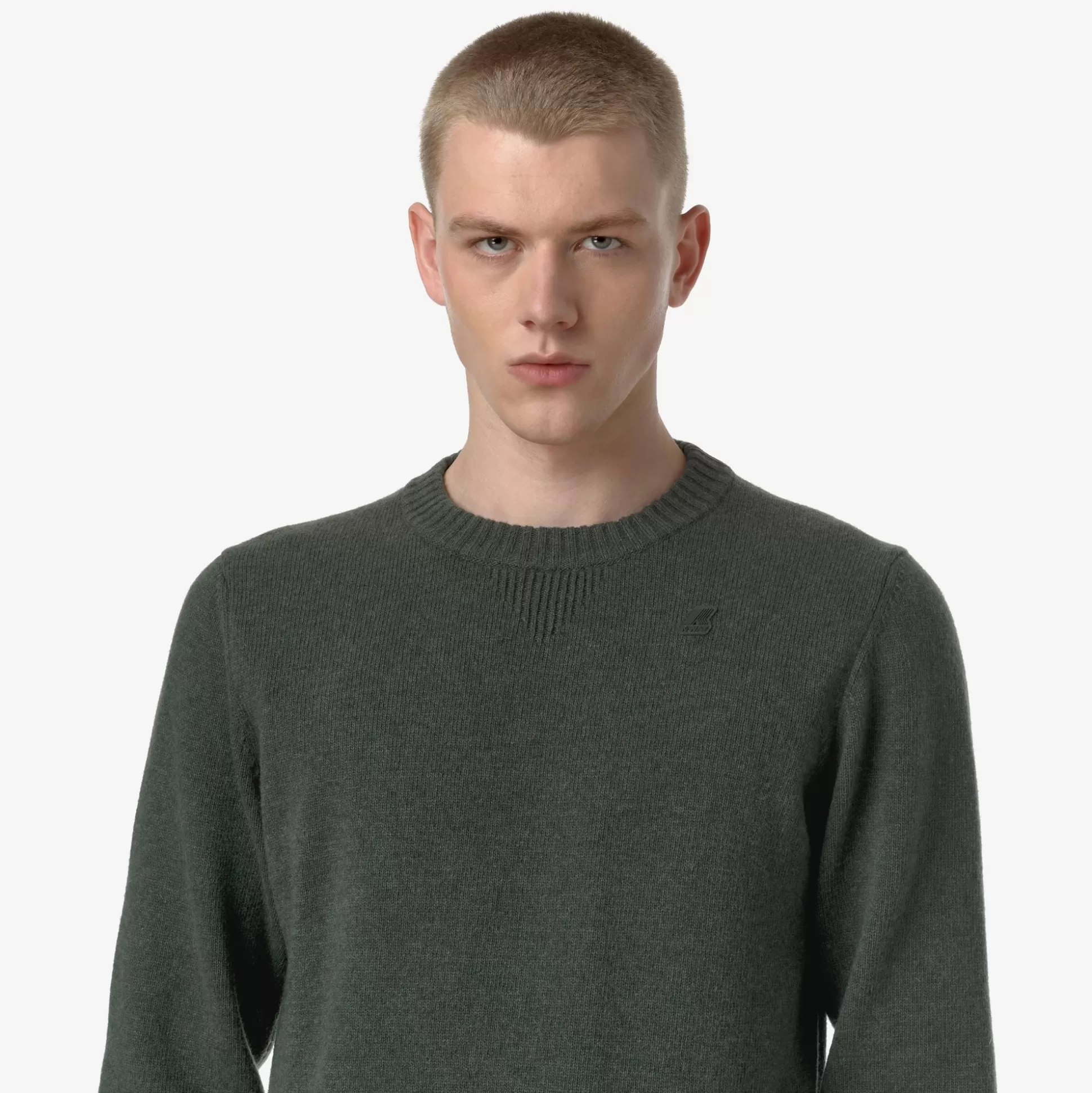 Fashion K-Way SEBASTIEN LAMBSWOOL Greenblackish