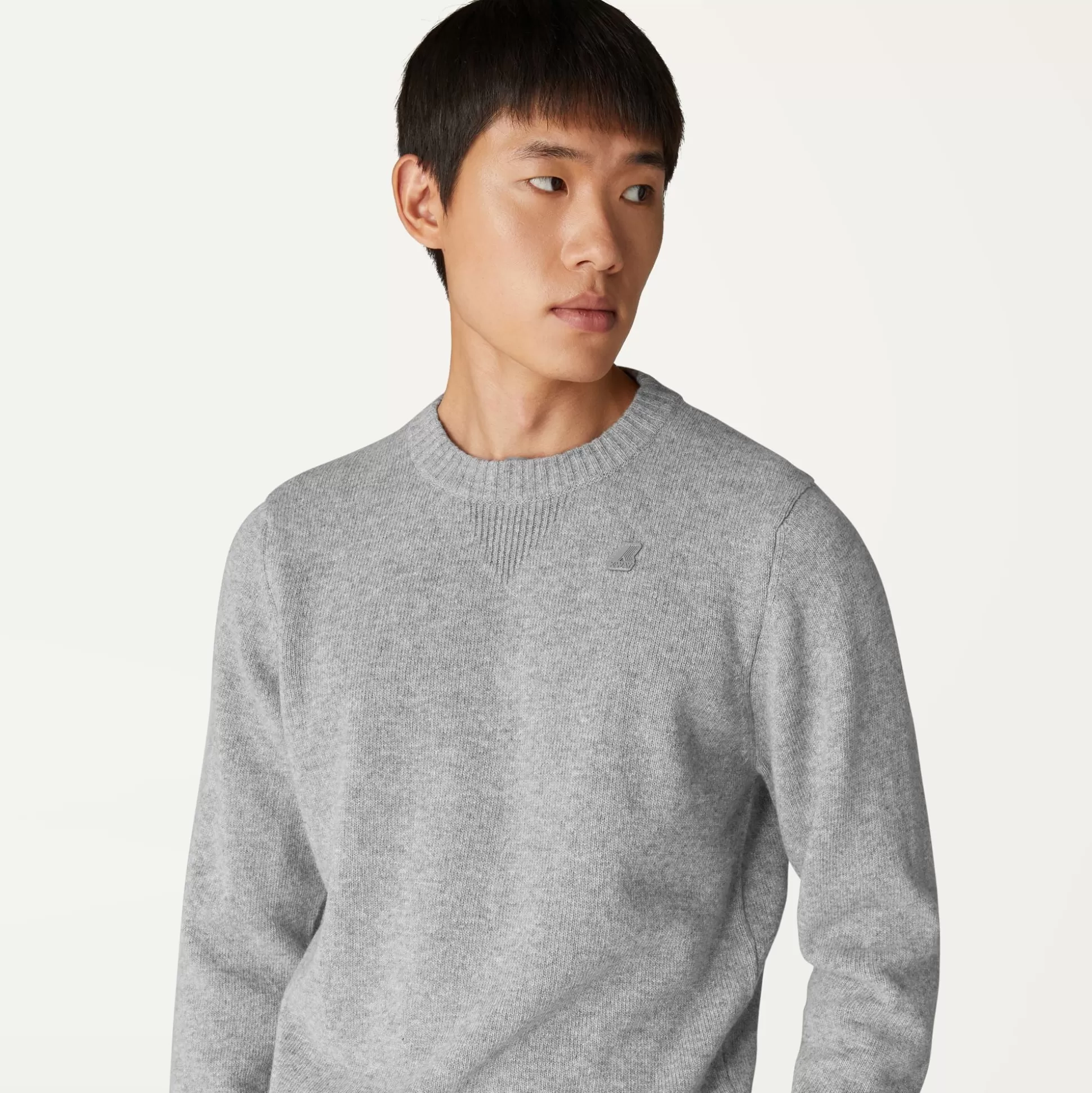 Clearance K-Way SEBASTIEN LAMBSWOOL Greymdsteel