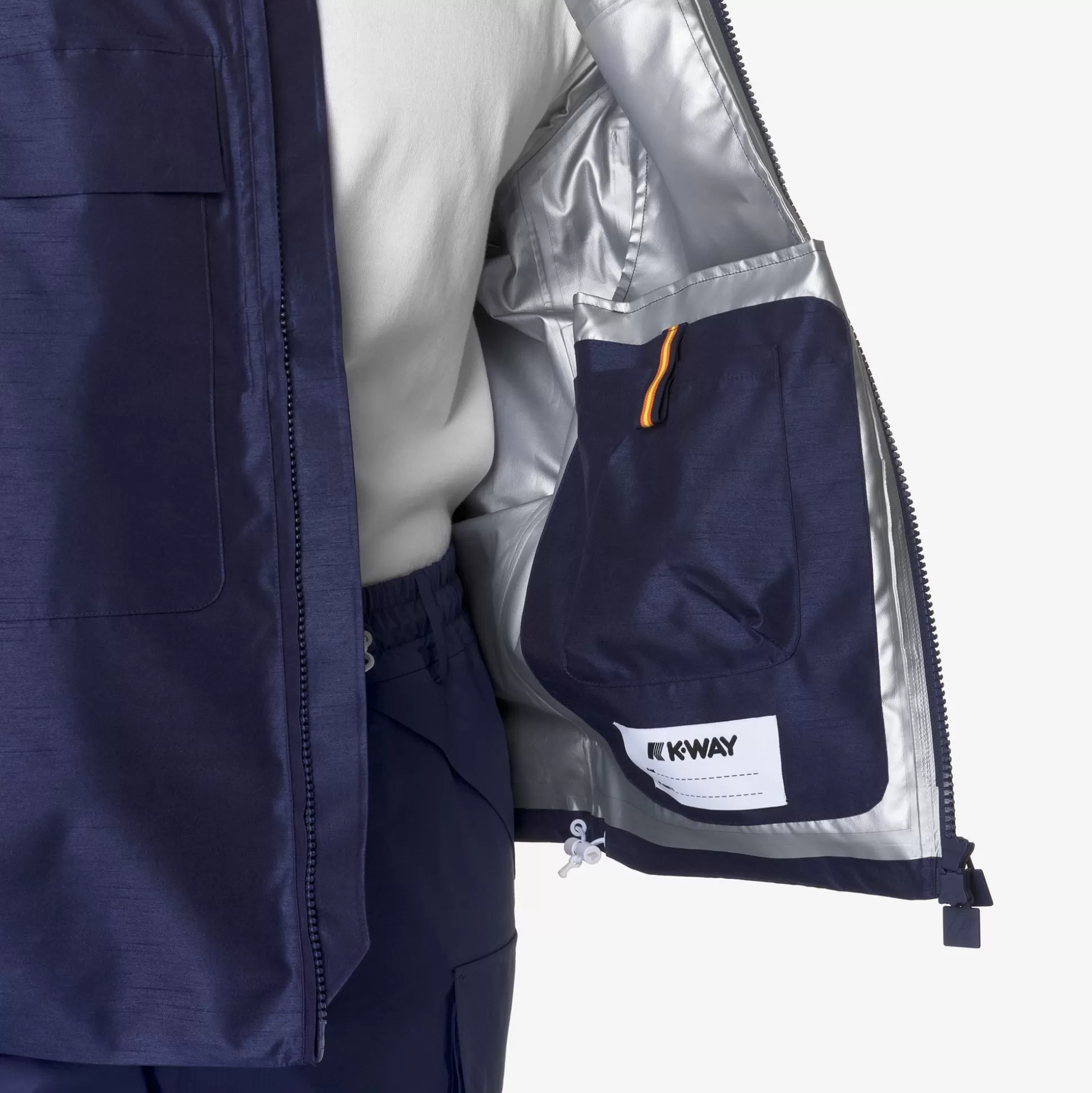 Best K-Way SHIREV SHANTUNG Bluemdcobaltshantung