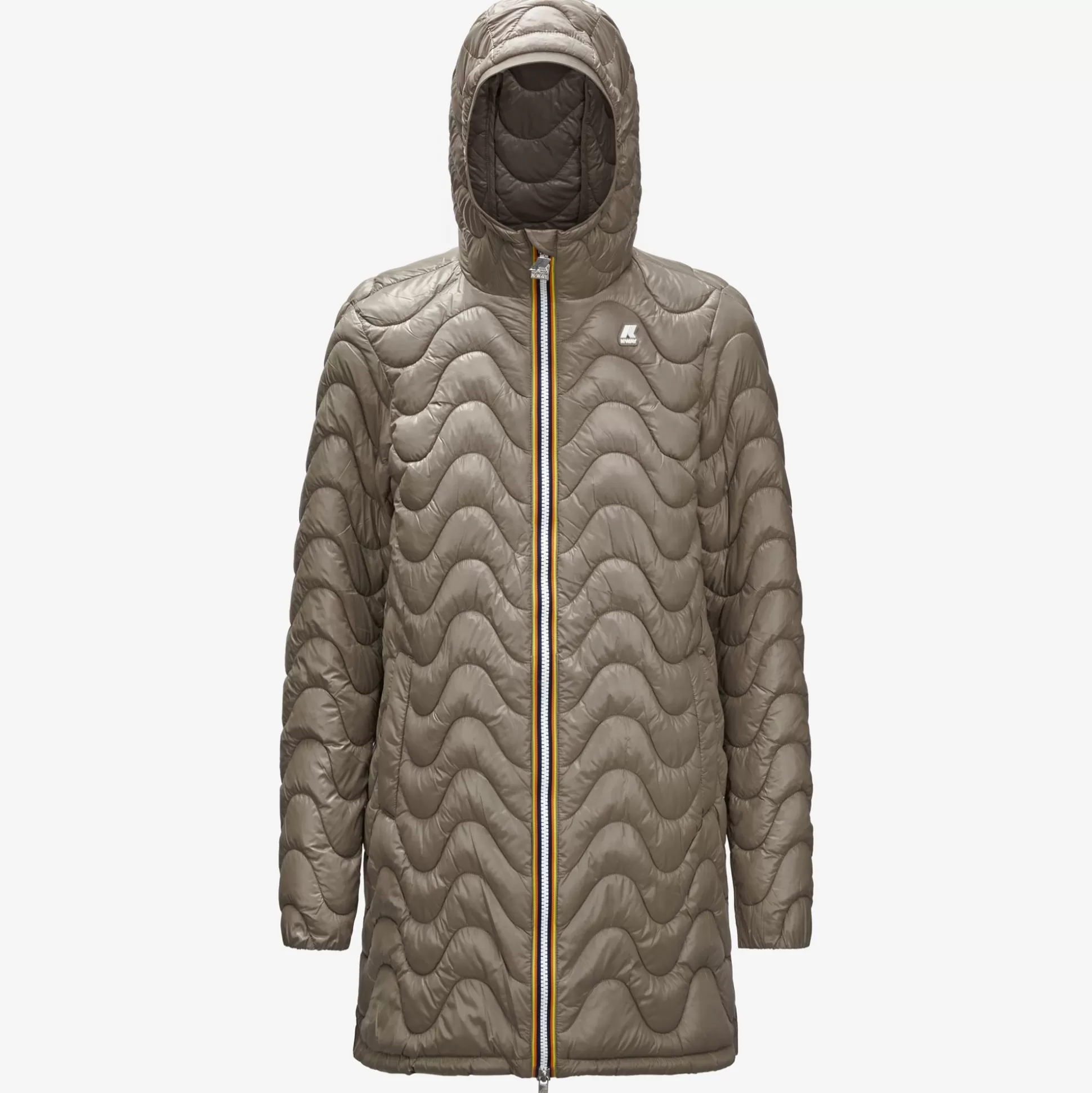 Store K-Way SOPHIE QUILTED WARM Beigetaupe