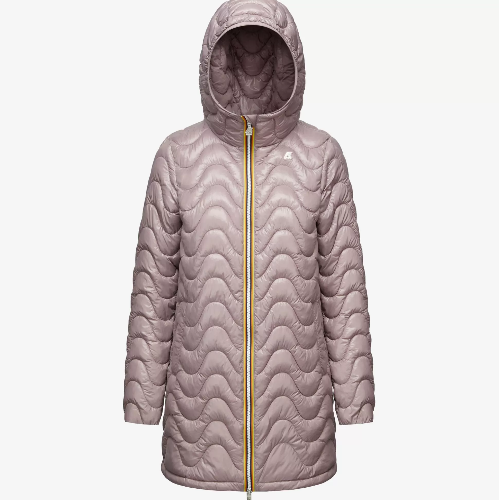 Discount K-Way SOPHIE QUILTED WARM Violetdusty