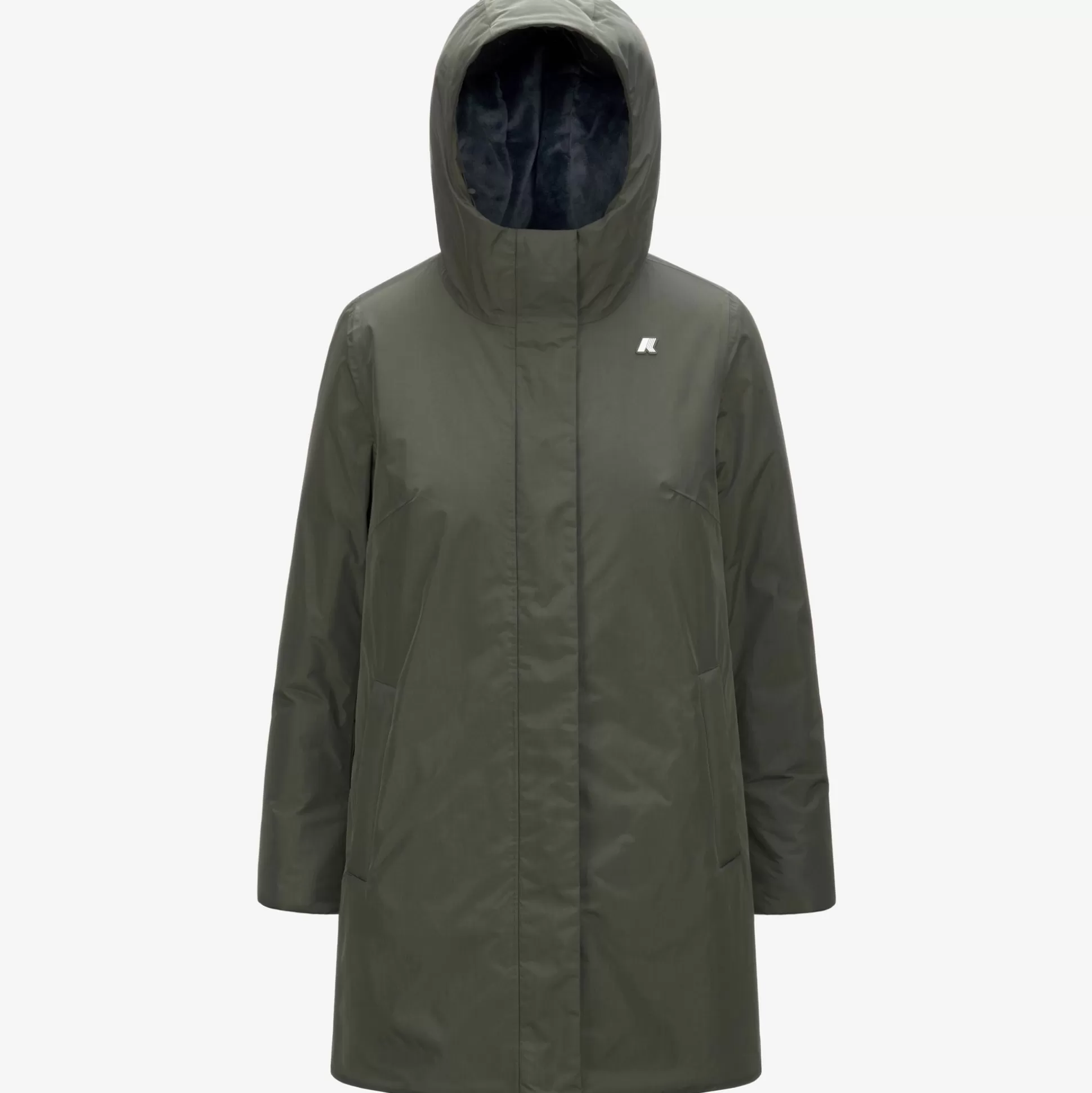 Sale K-Way SOPHIE SOFT TOUCH MARMOTTA Greenb-bluea