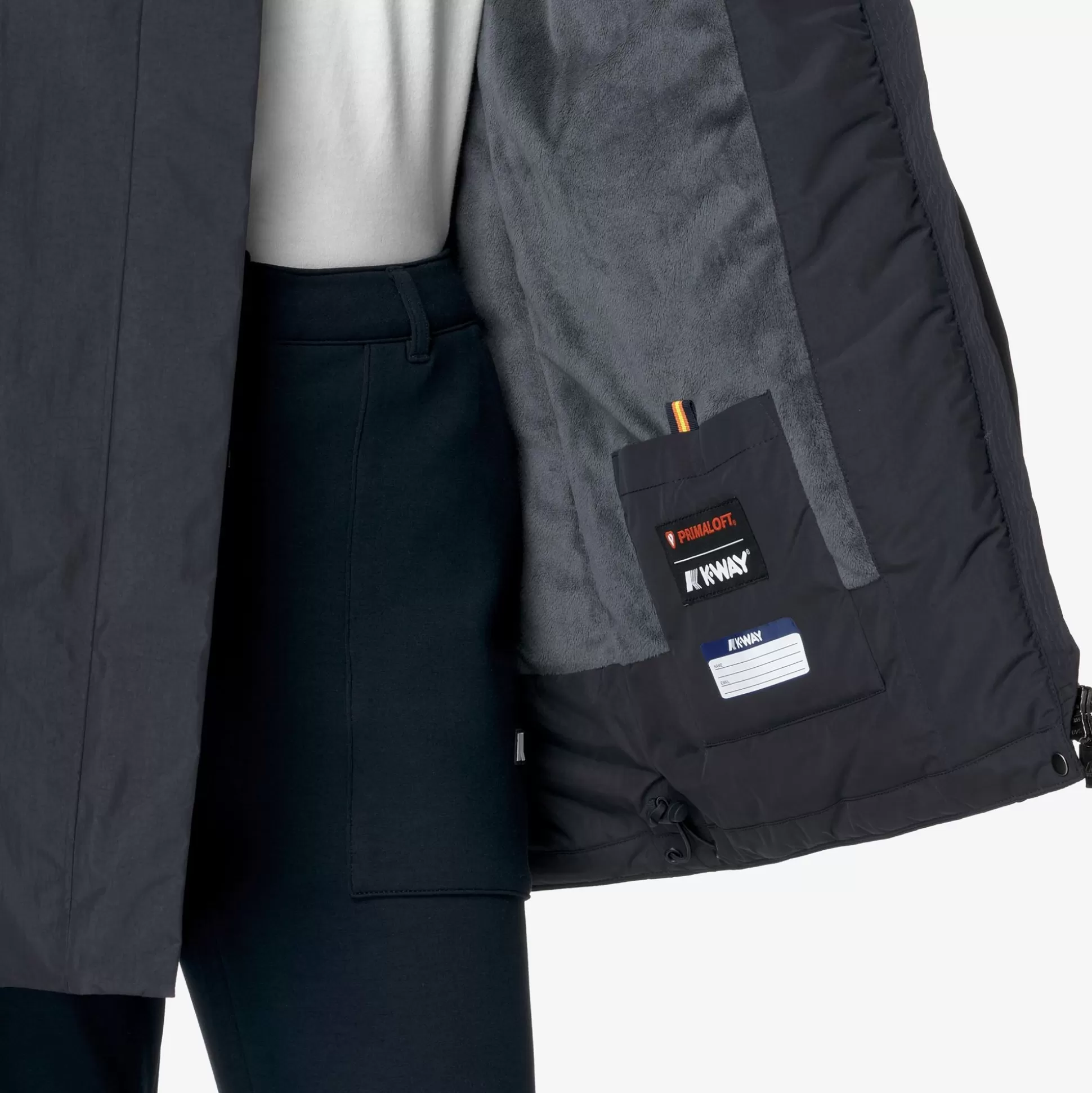 Hot K-Way SOPHIE SOFT TOUCH MARMOTTA Blued-bluea