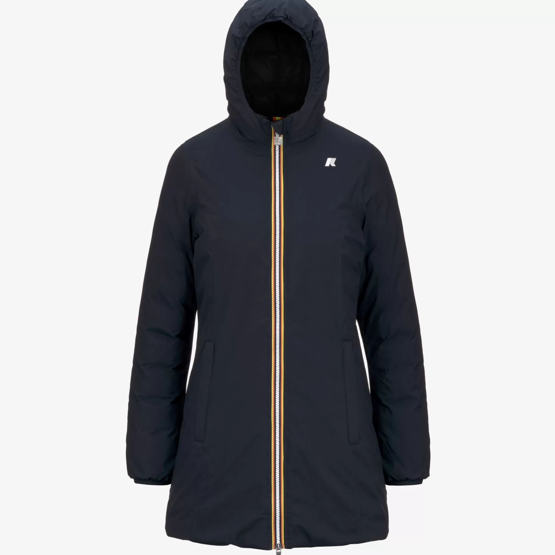 Store K-Way SOPHIE ST THERMO REVERSIBLE Bluedepth-blackpure
