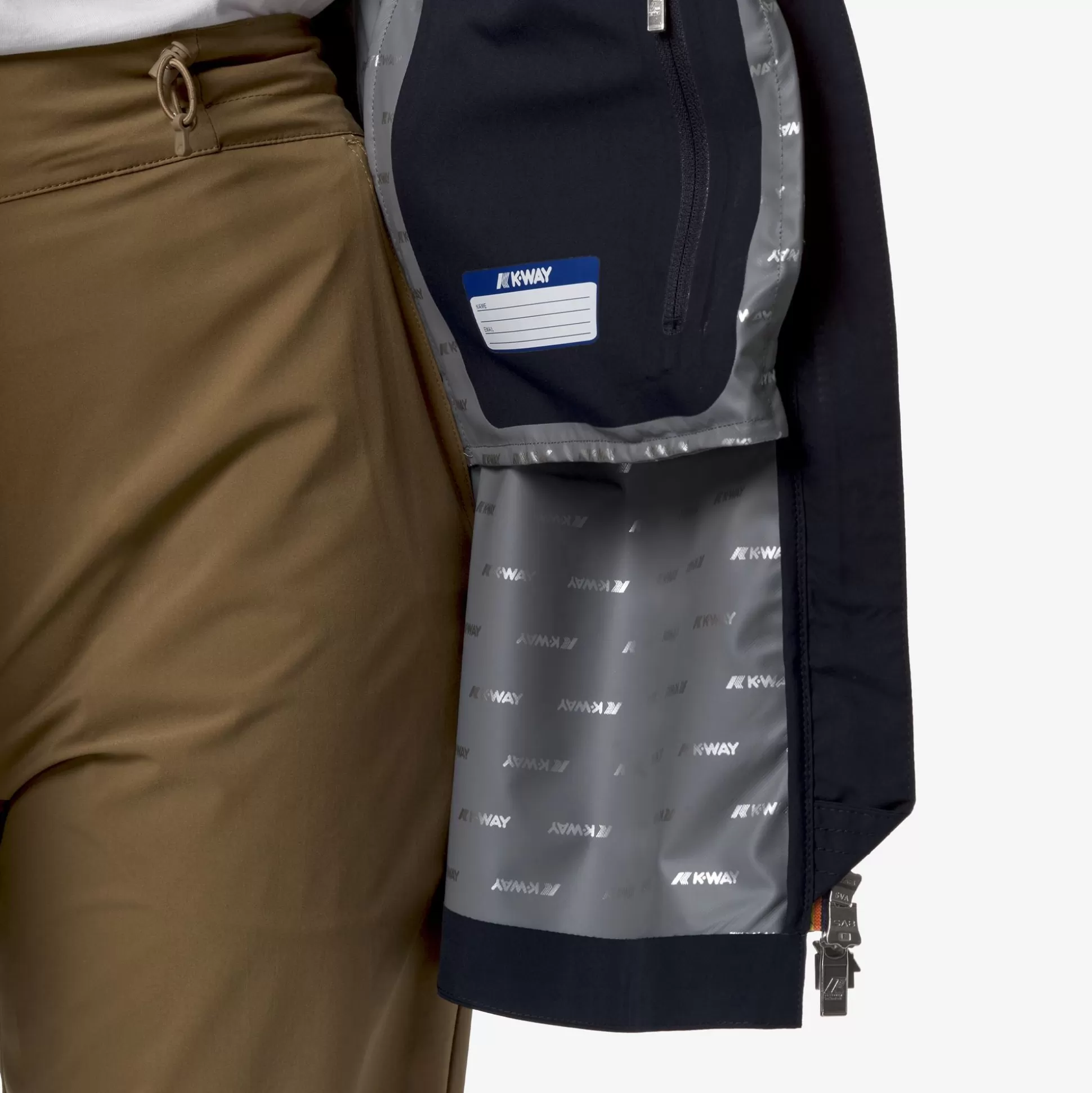New K-Way SOPHIE STRETCH DOT Bluedepth