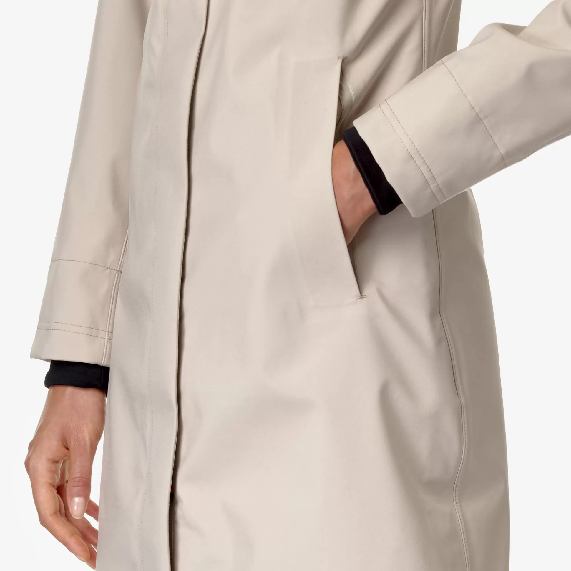 Shop K-Way STEPHY BONDED Beigeg-blued
