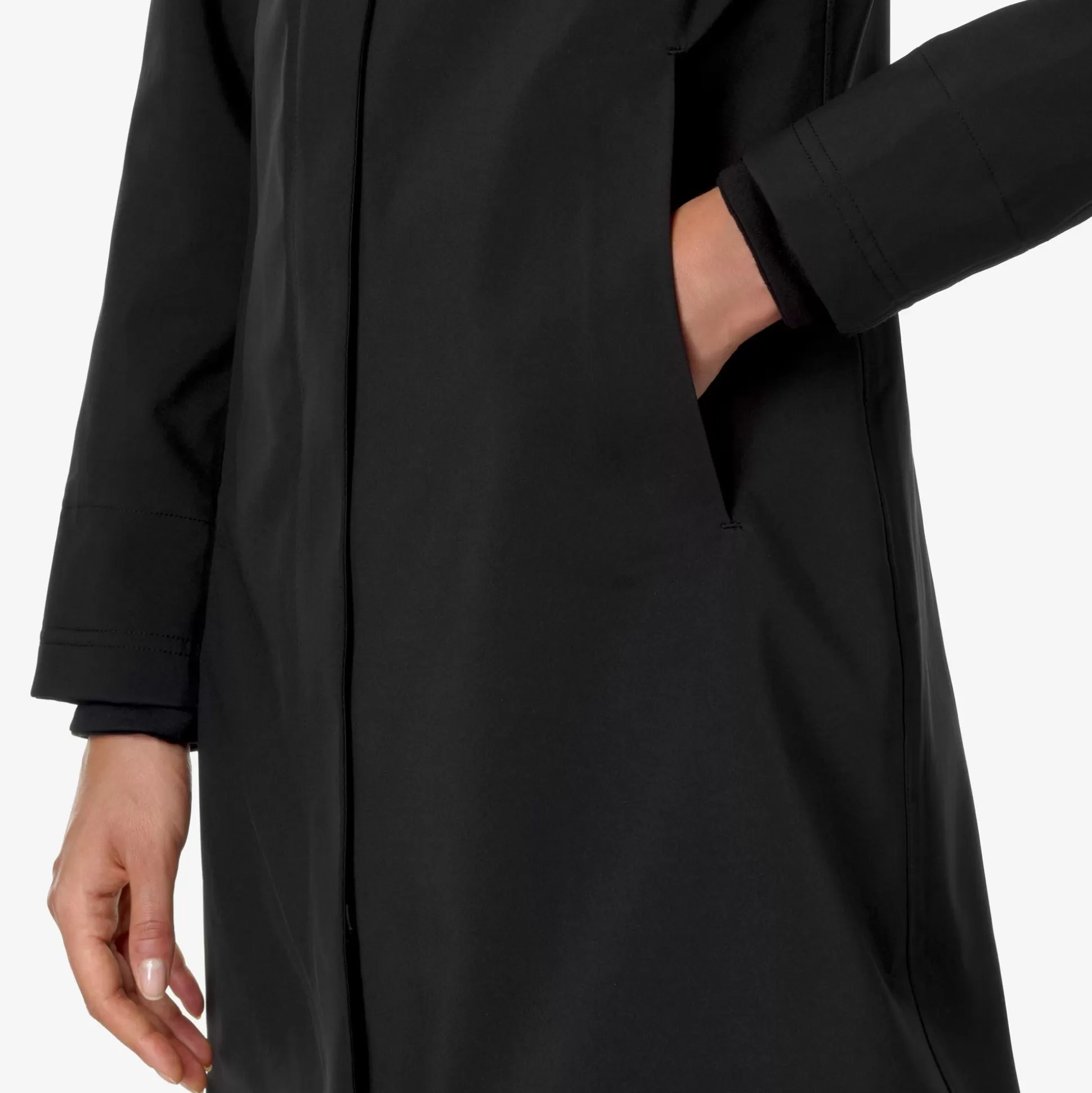 Shop K-Way STEPHY BONDED Black-bluedepth
