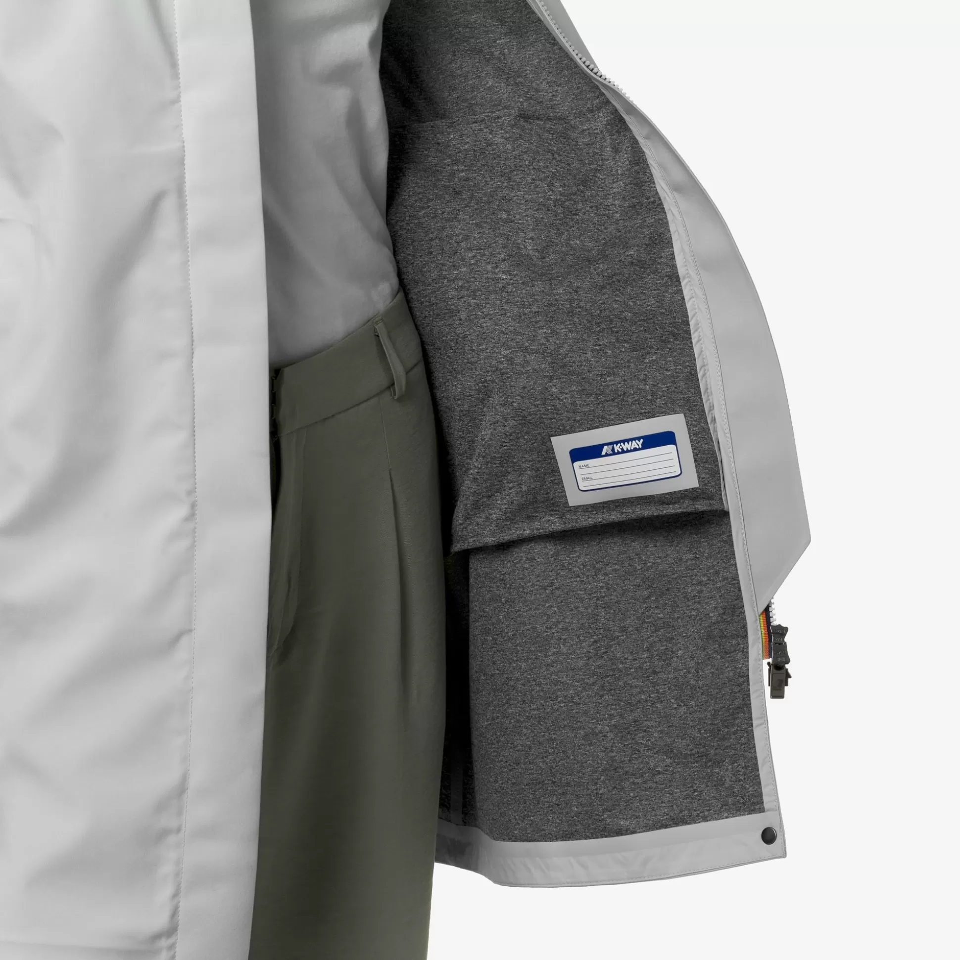 New K-Way STEPHY BONDED JERSEY White