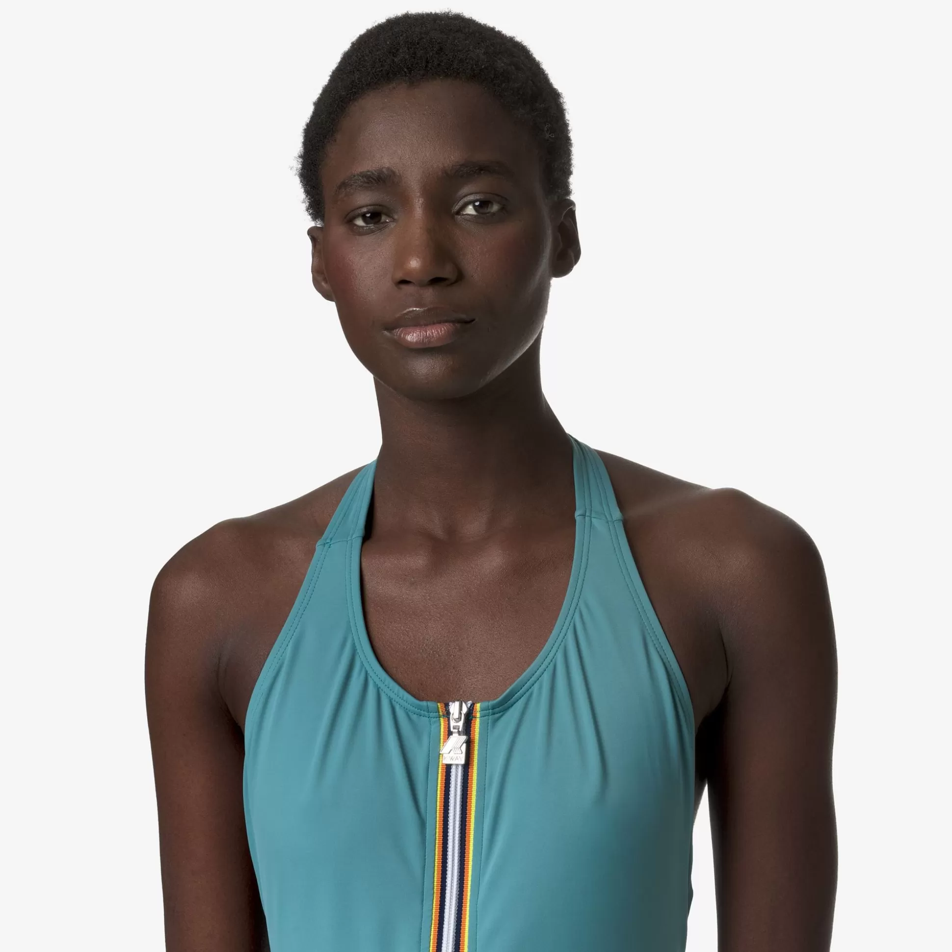 Clearance K-Way Sylvie Beach Bluegreenish