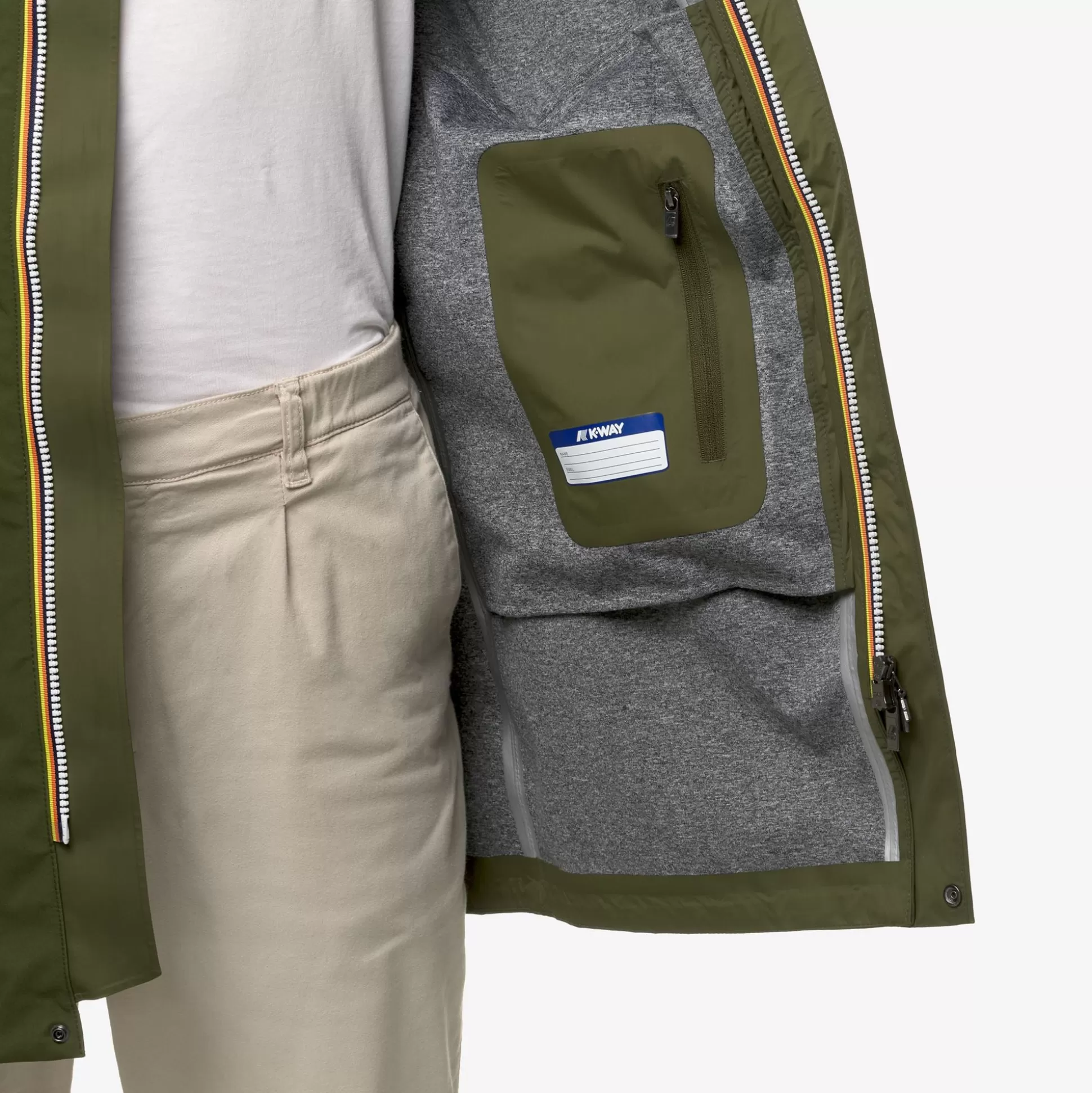 Outlet K-Way TOMMY BONDED JERSEY Greencypress